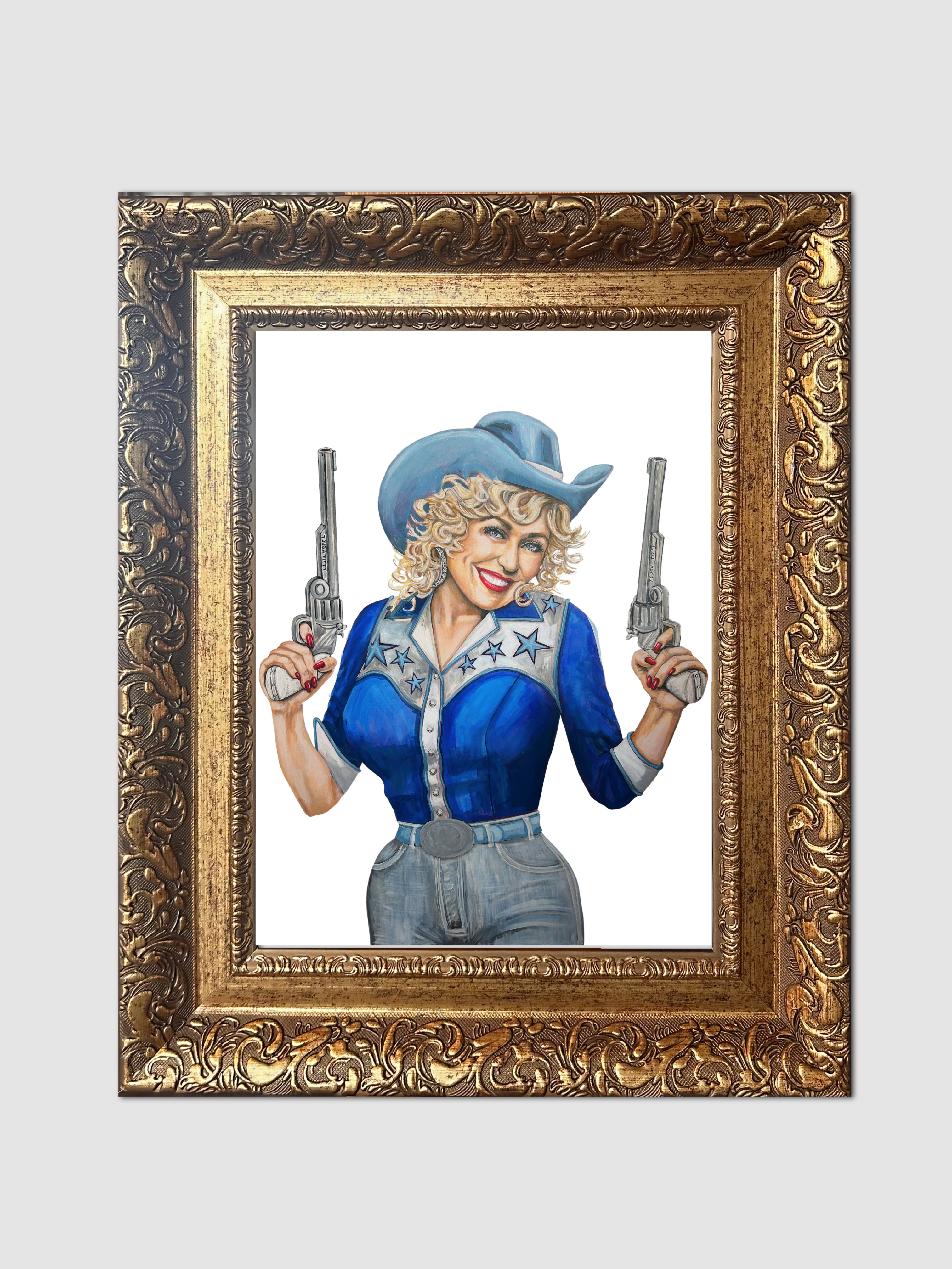 Patriotic Dallas Cowboys 4th of July Dolly Parton