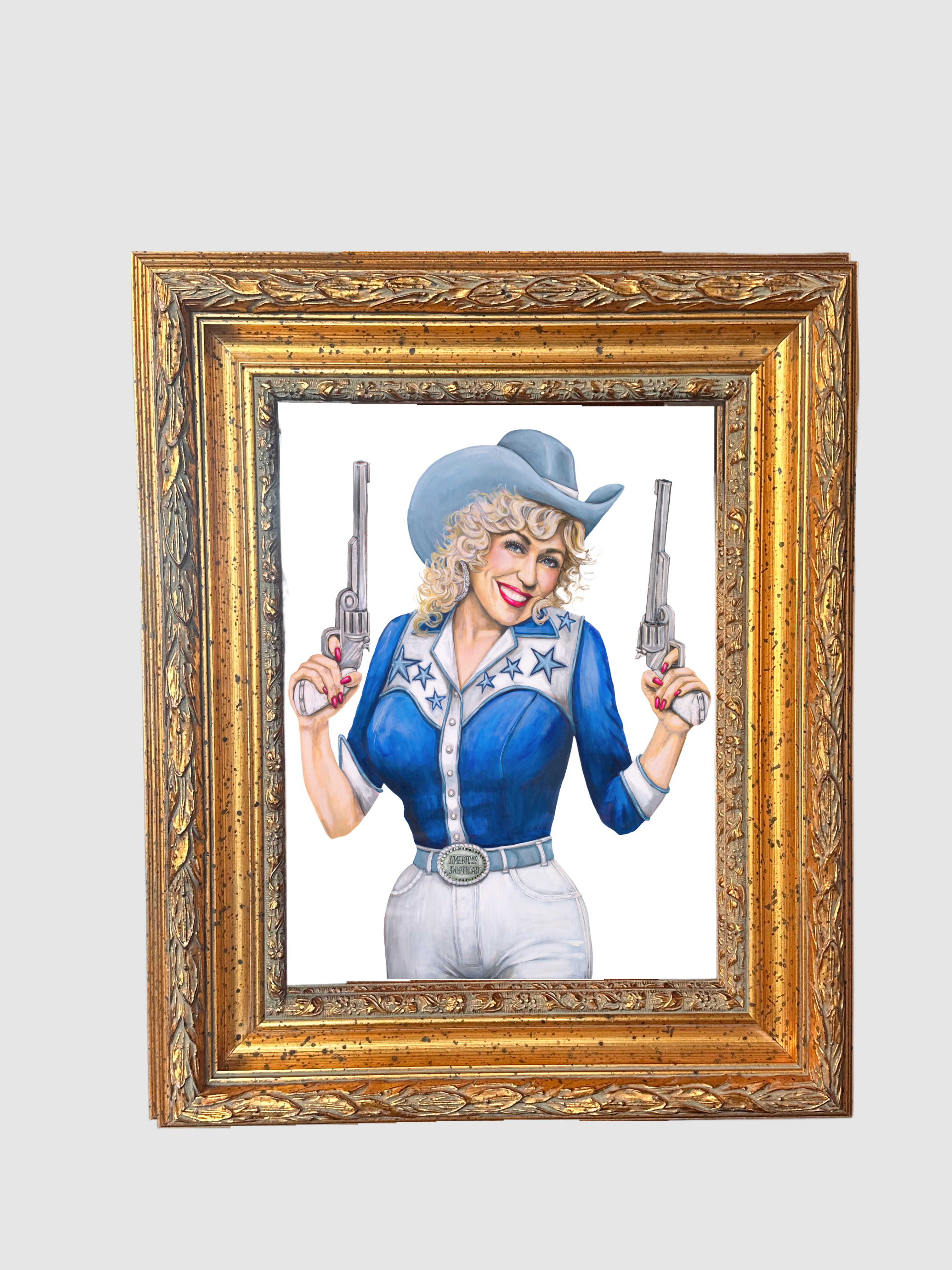 Patriotic Dallas Cowboys 4th of July Dolly Parton