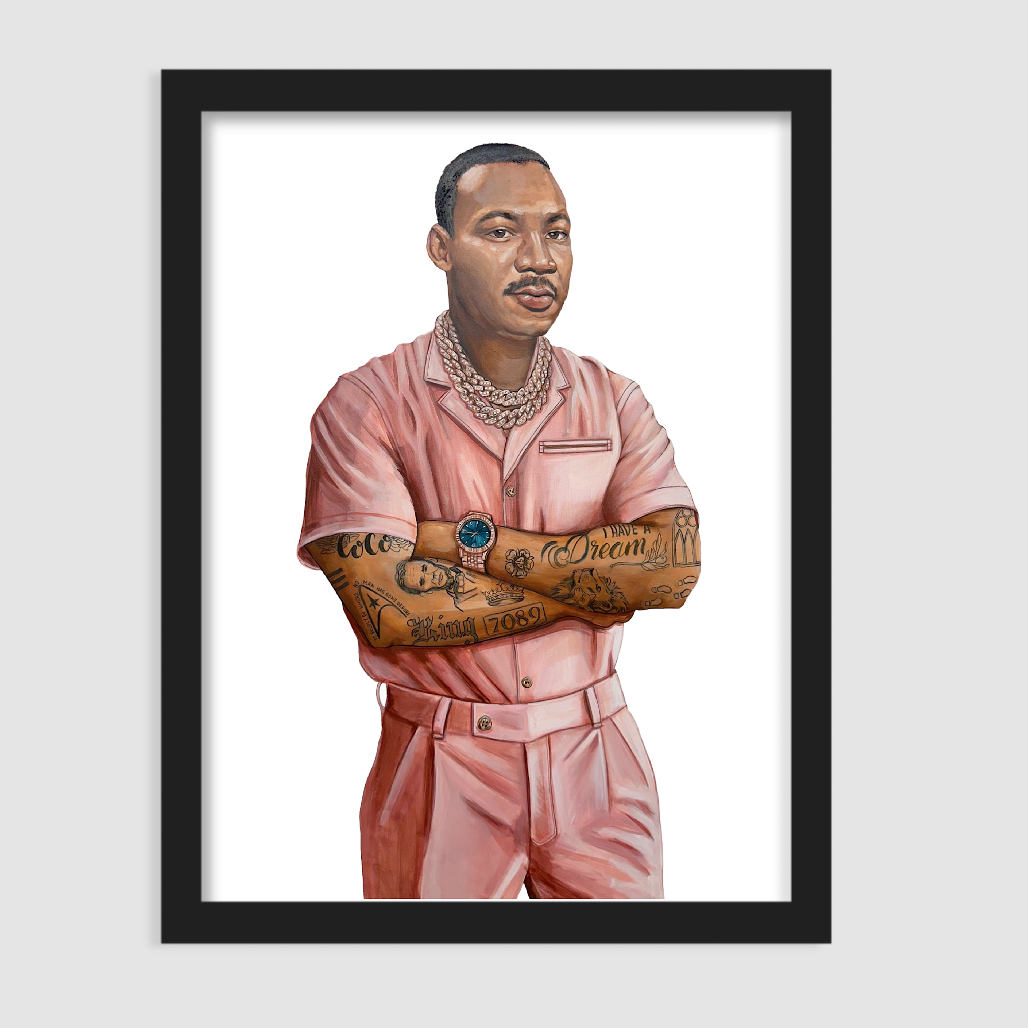 MLK Paper Print