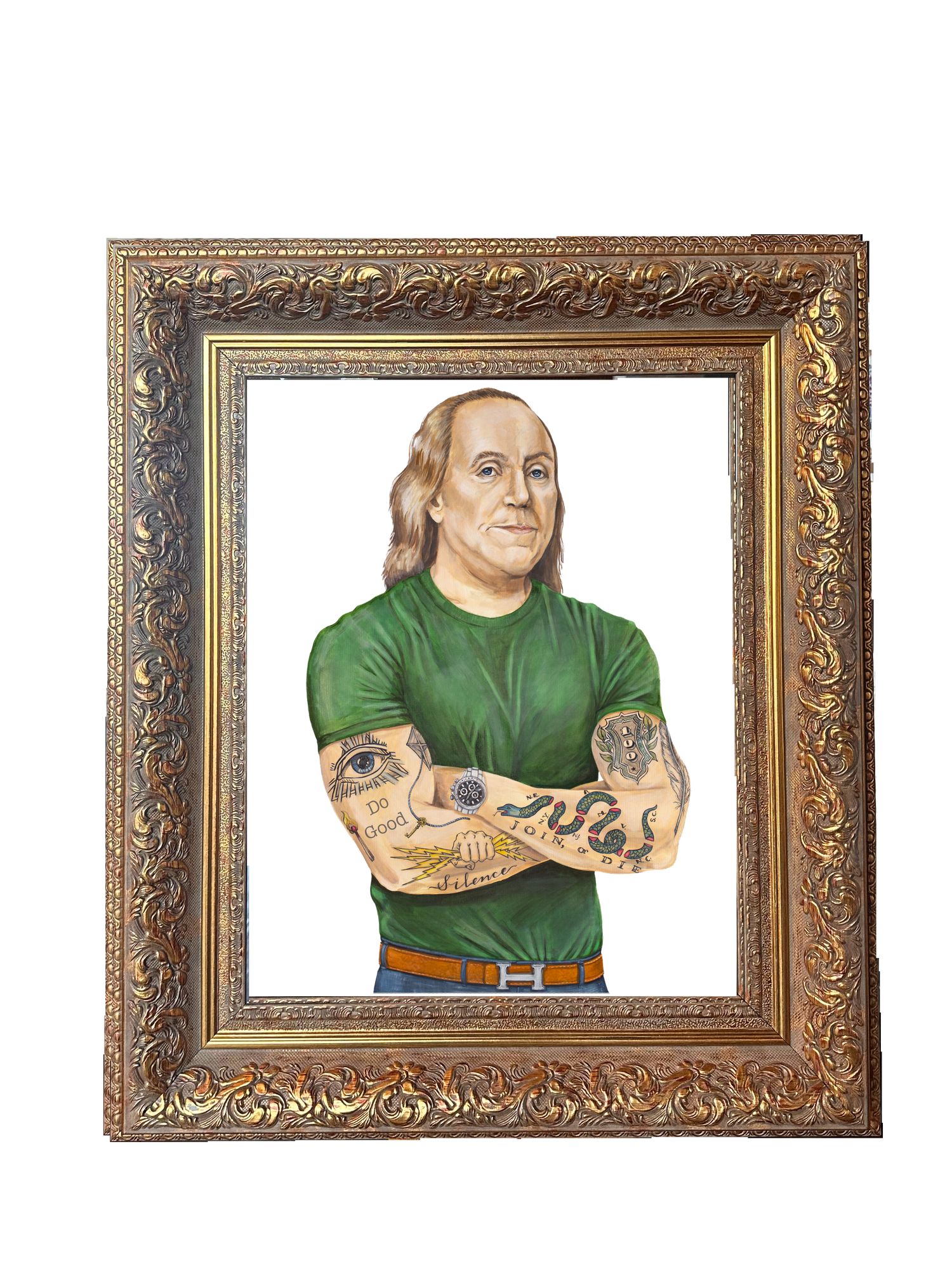 Buff Ben Paper Print