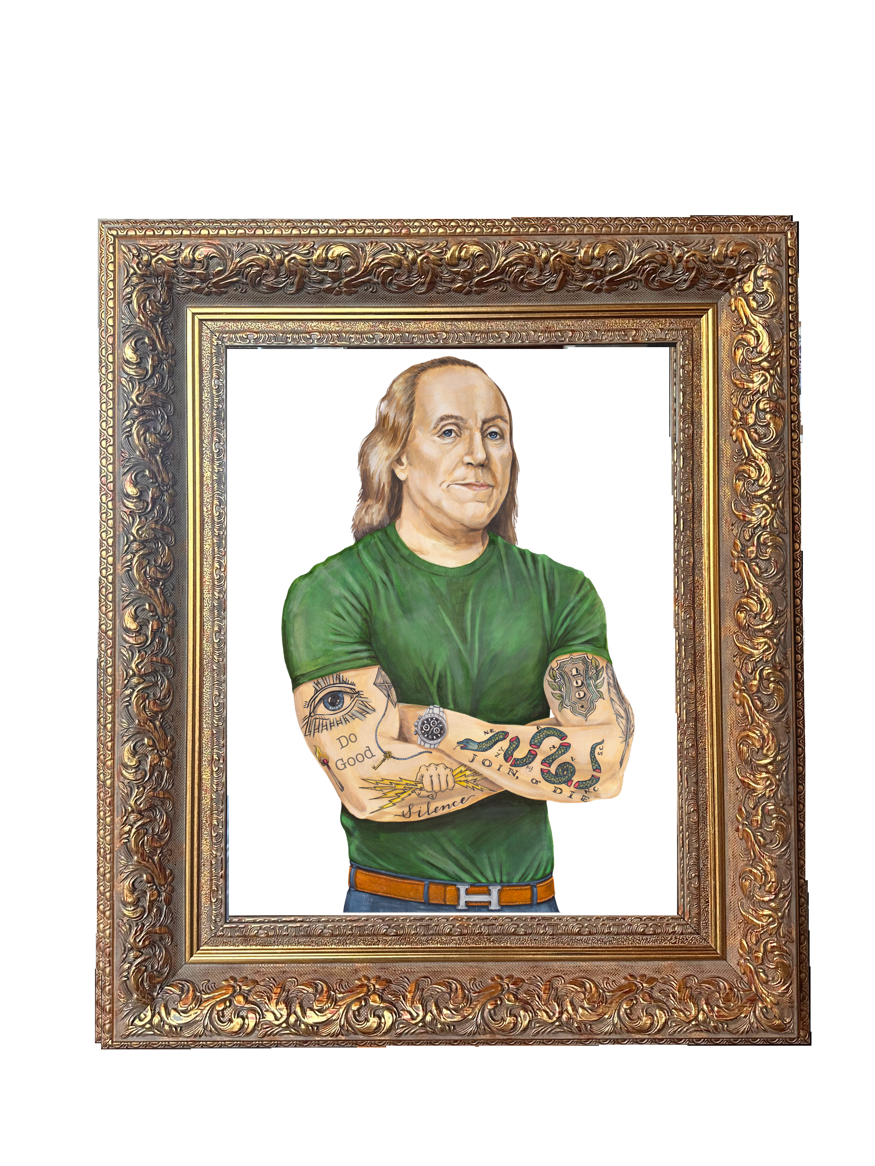 Buff Ben Paper Print