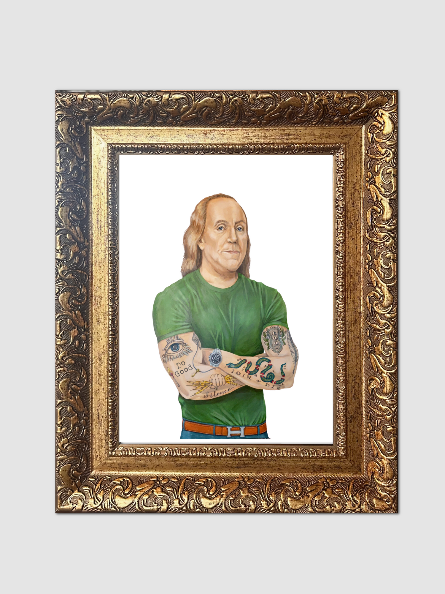Buff Ben Paper Print