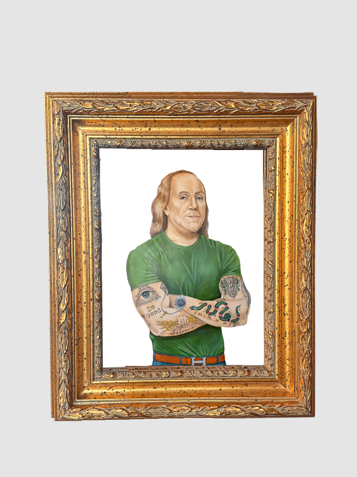 Buff Ben Paper Print