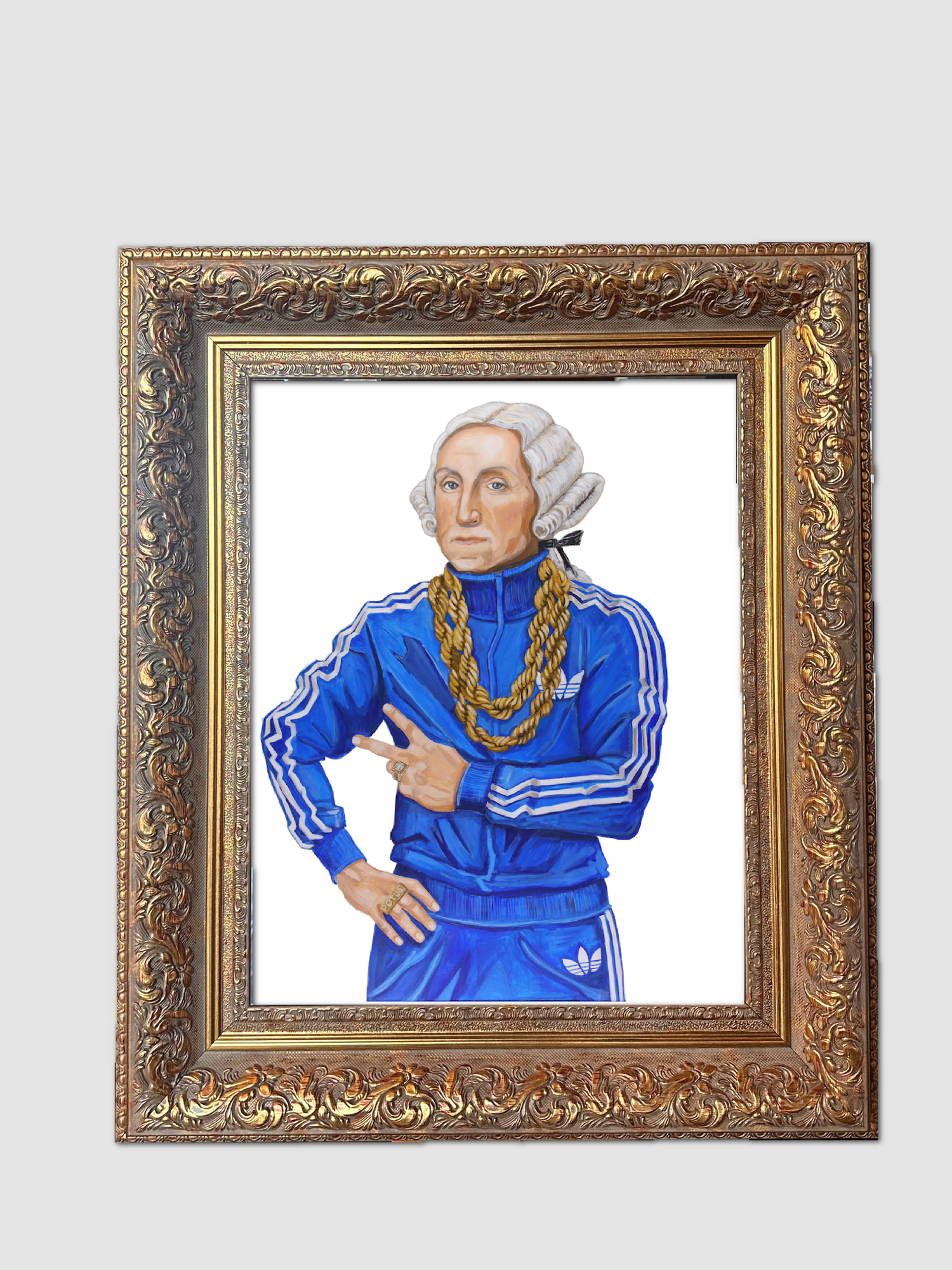 B Boi George Paper Print