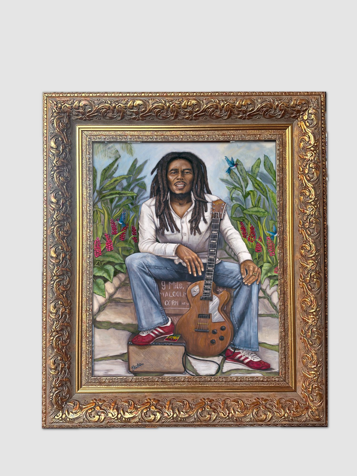 Bob Marley Paper Print