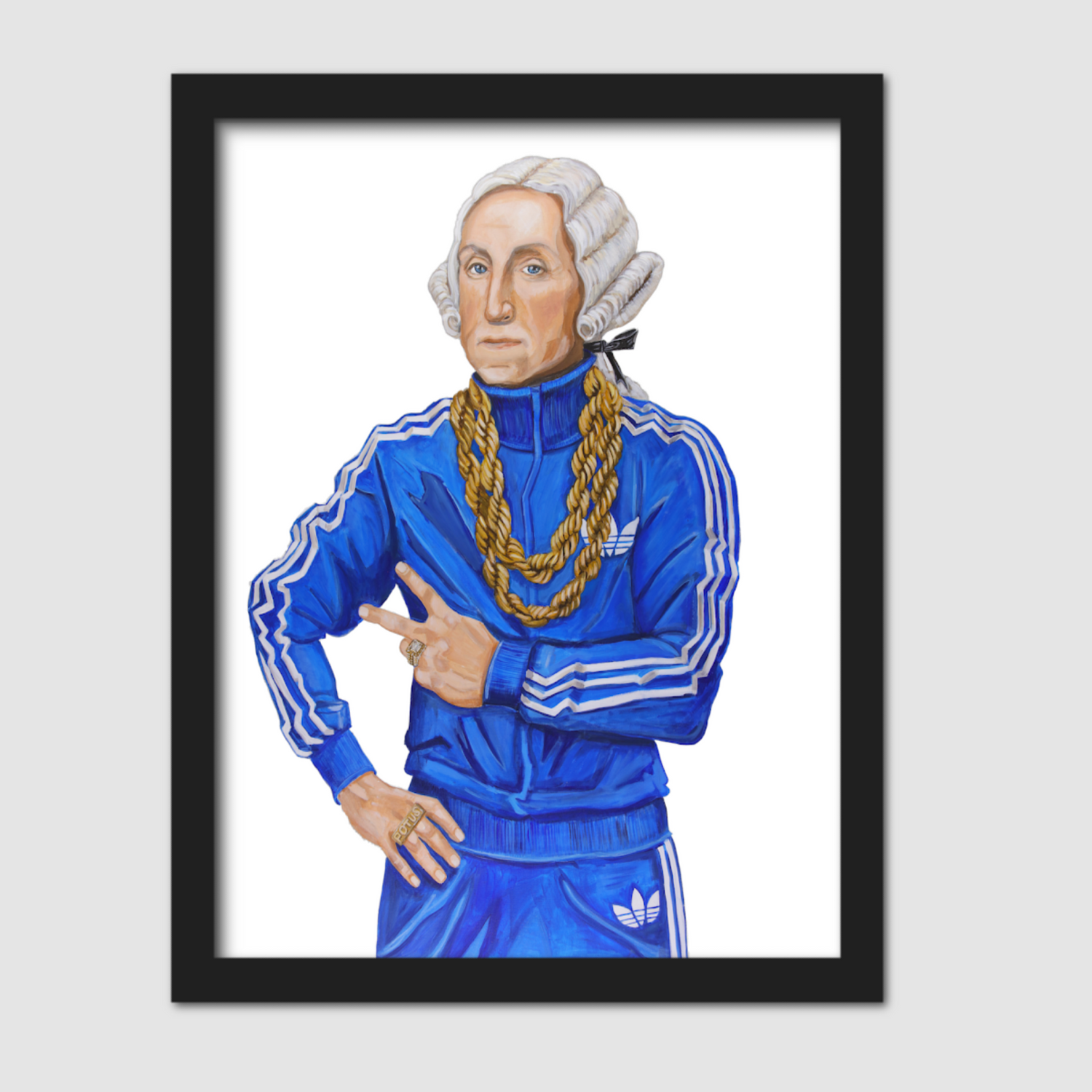 B Boi George Paper Print