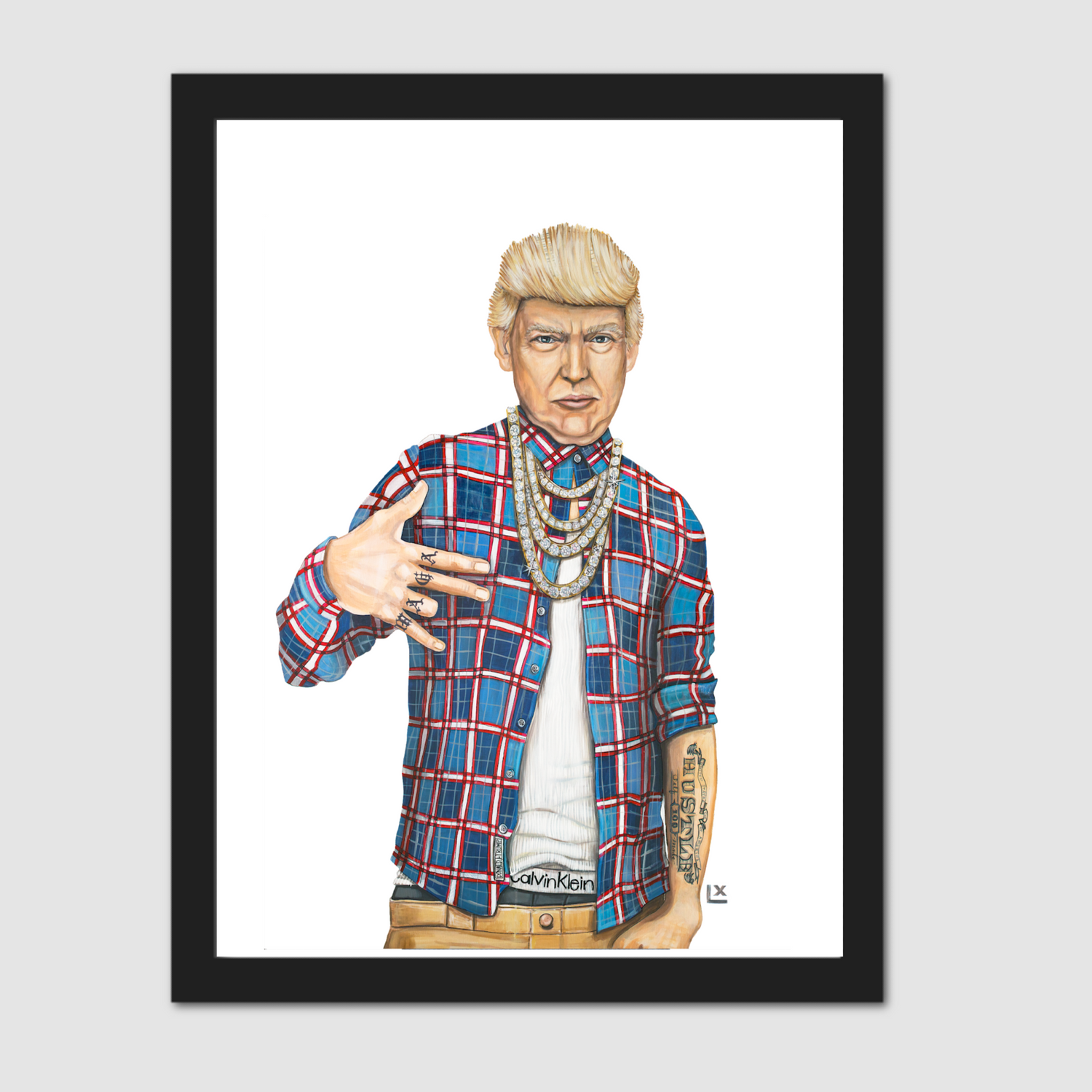 Trump Paper Print