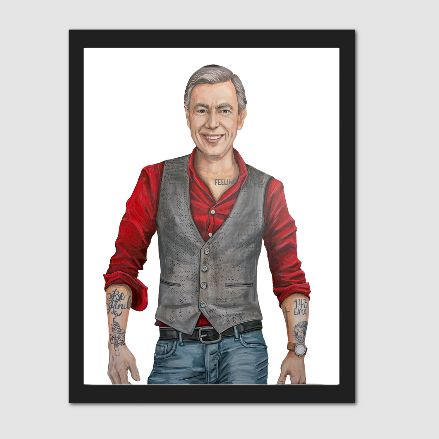 Mr. Rogers Paper Print
