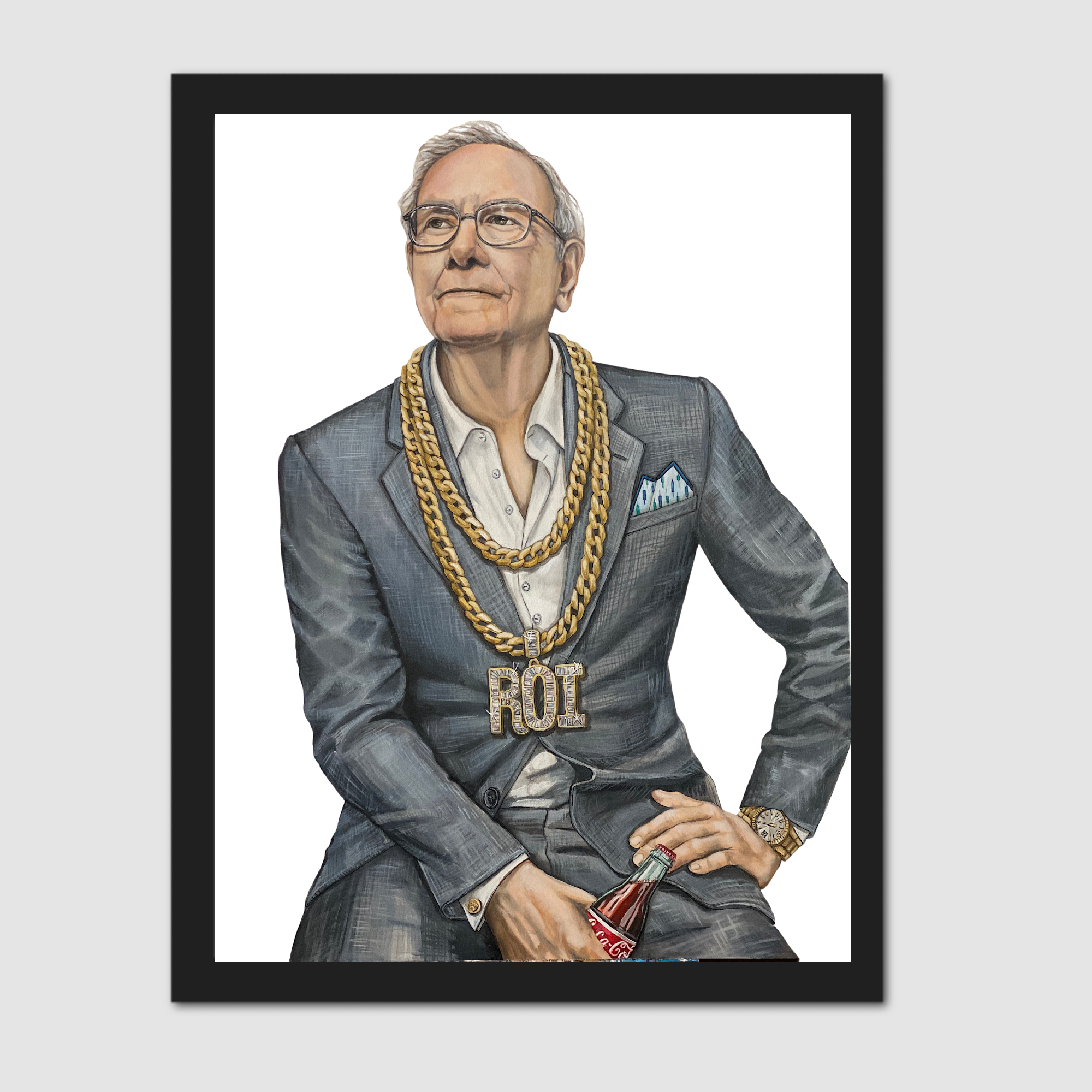 Warren ROI Paper Print
