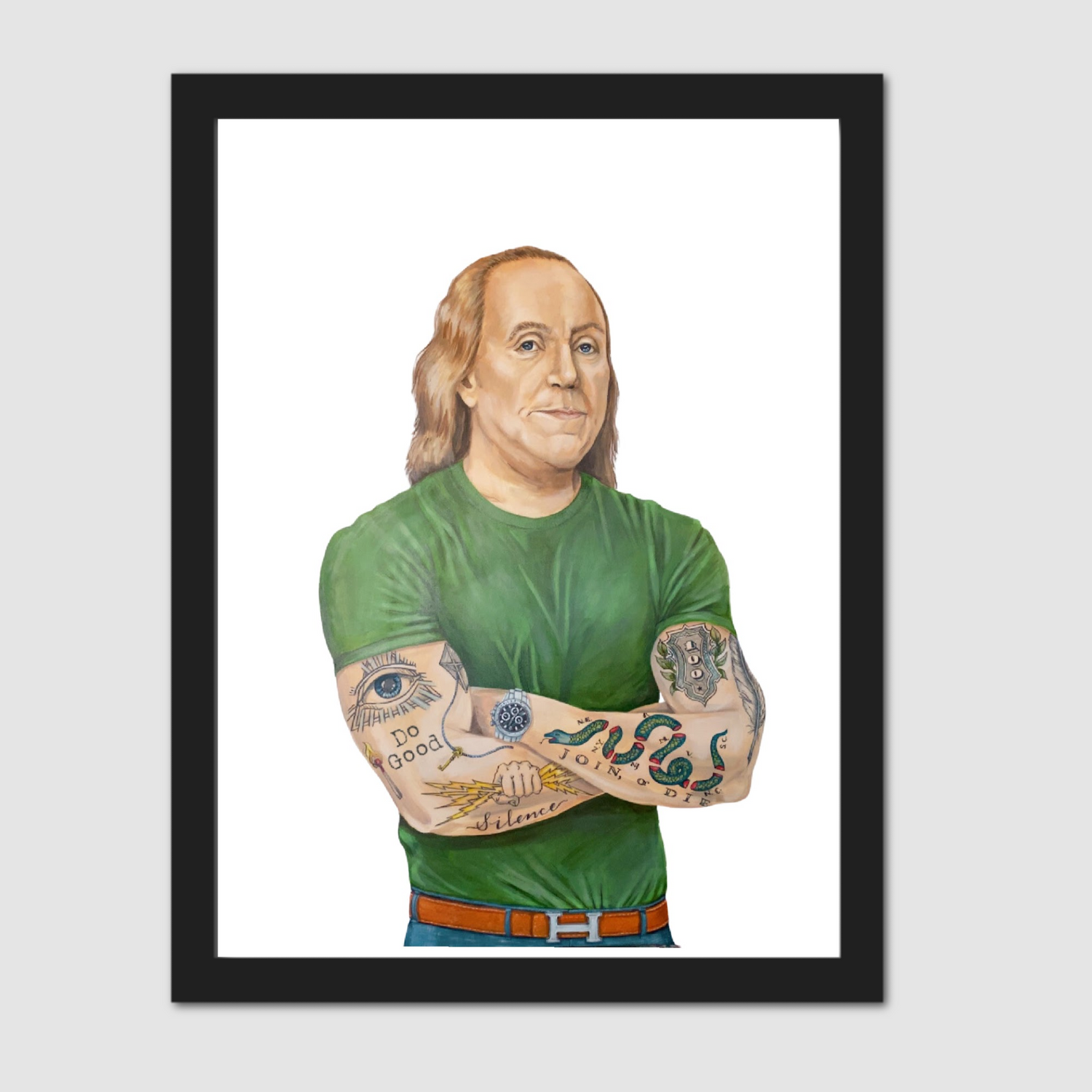 Buff Ben Paper Print