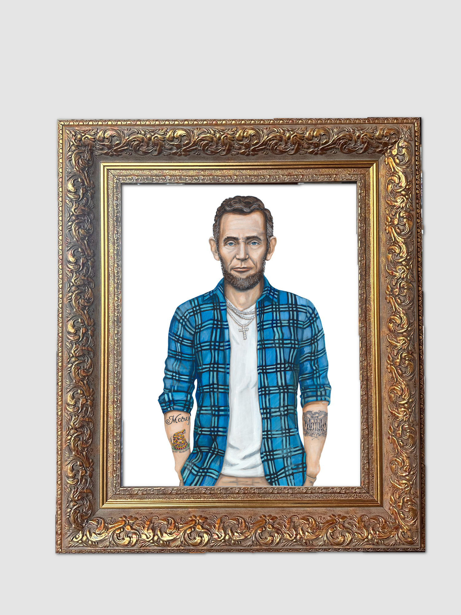 Country Boy Abe Canvas Print