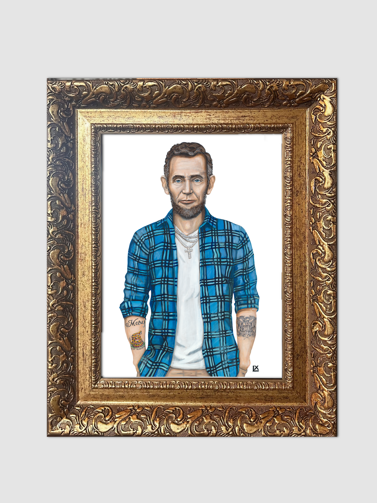 Country Boy Abe Canvas Print