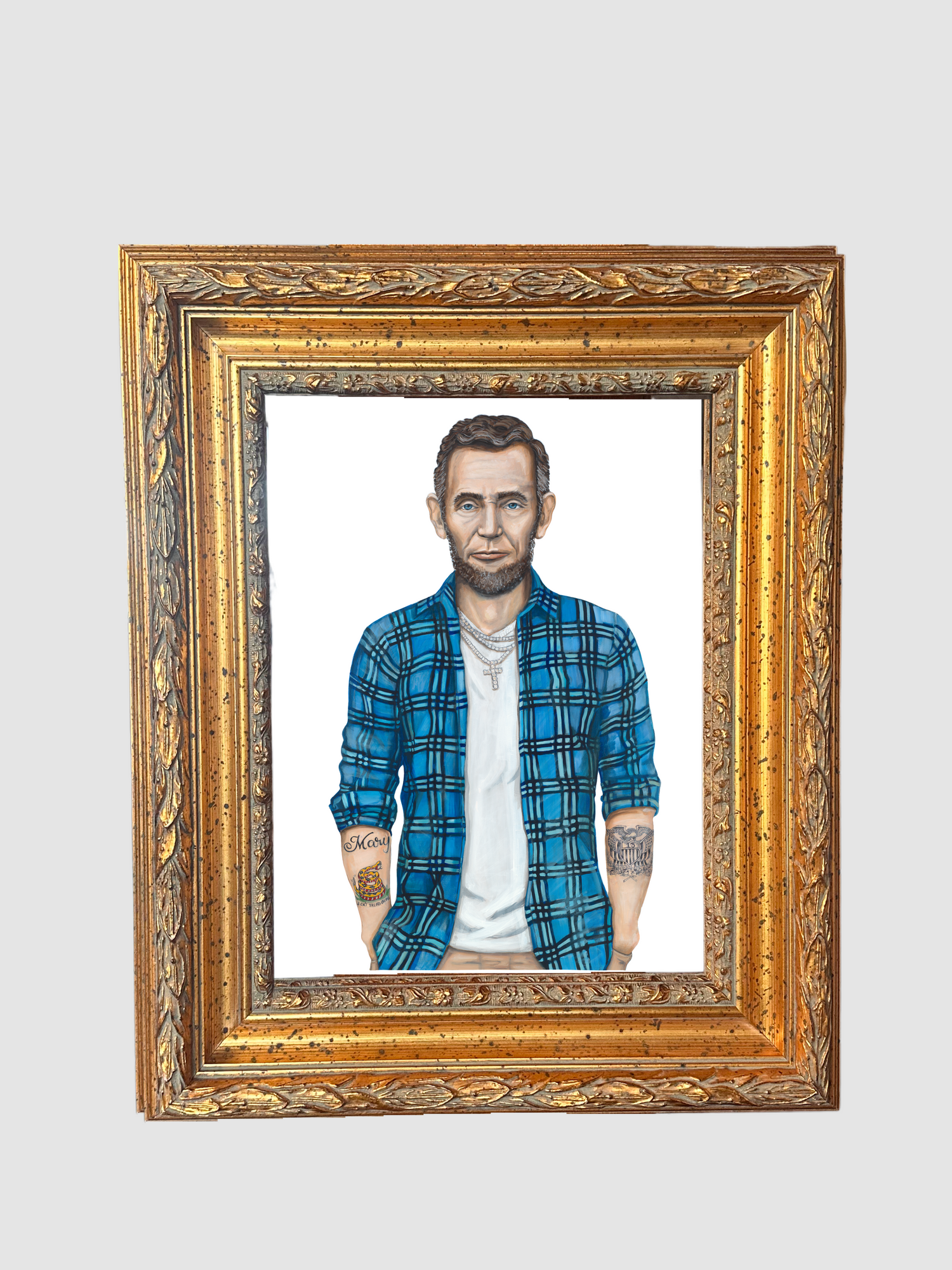 Country Boy Abe Canvas Print