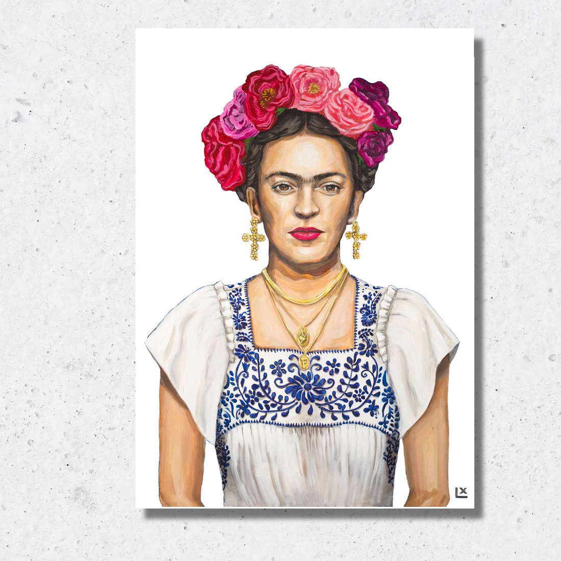 Otomi Frida Paper Print