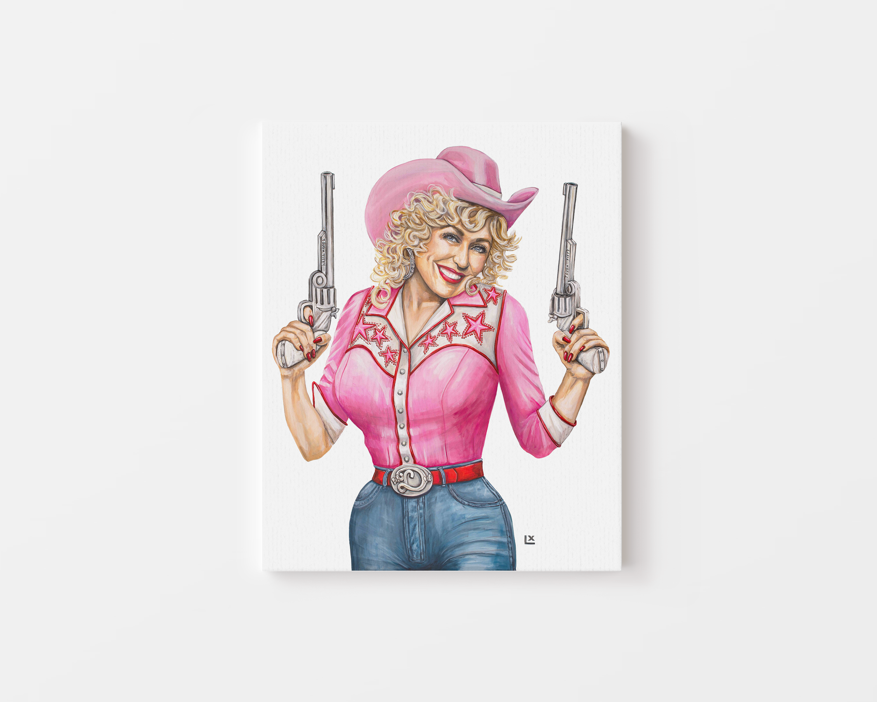 Tough Titty Canvas Print