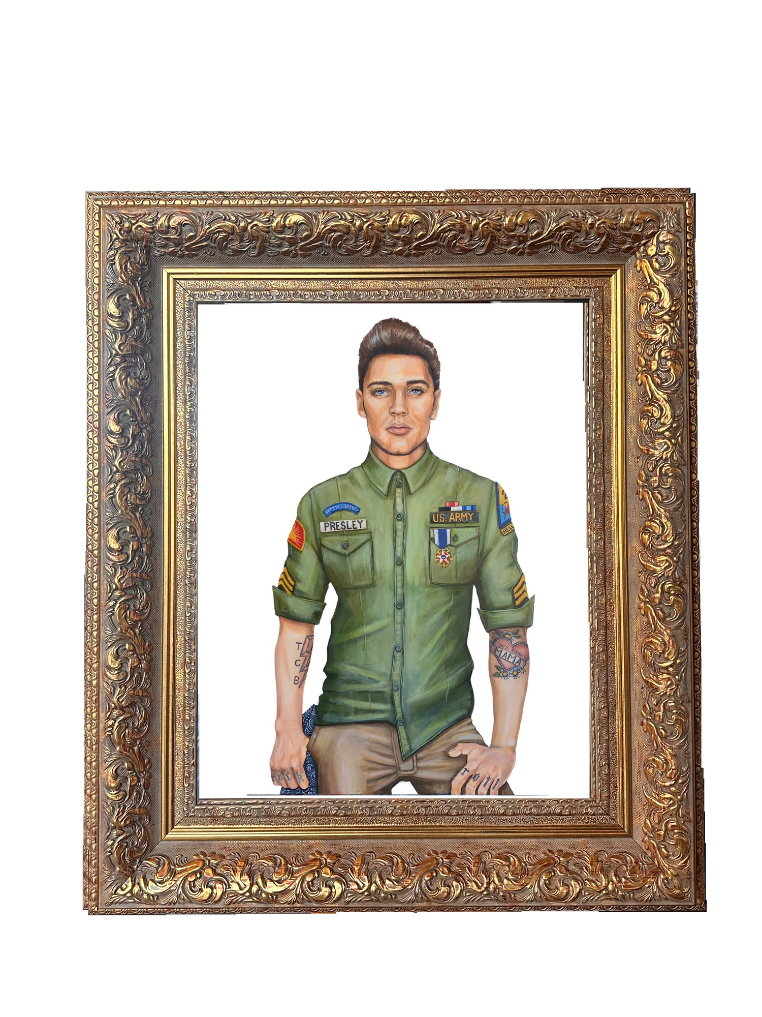 Elvis Has Returned Canvas Print