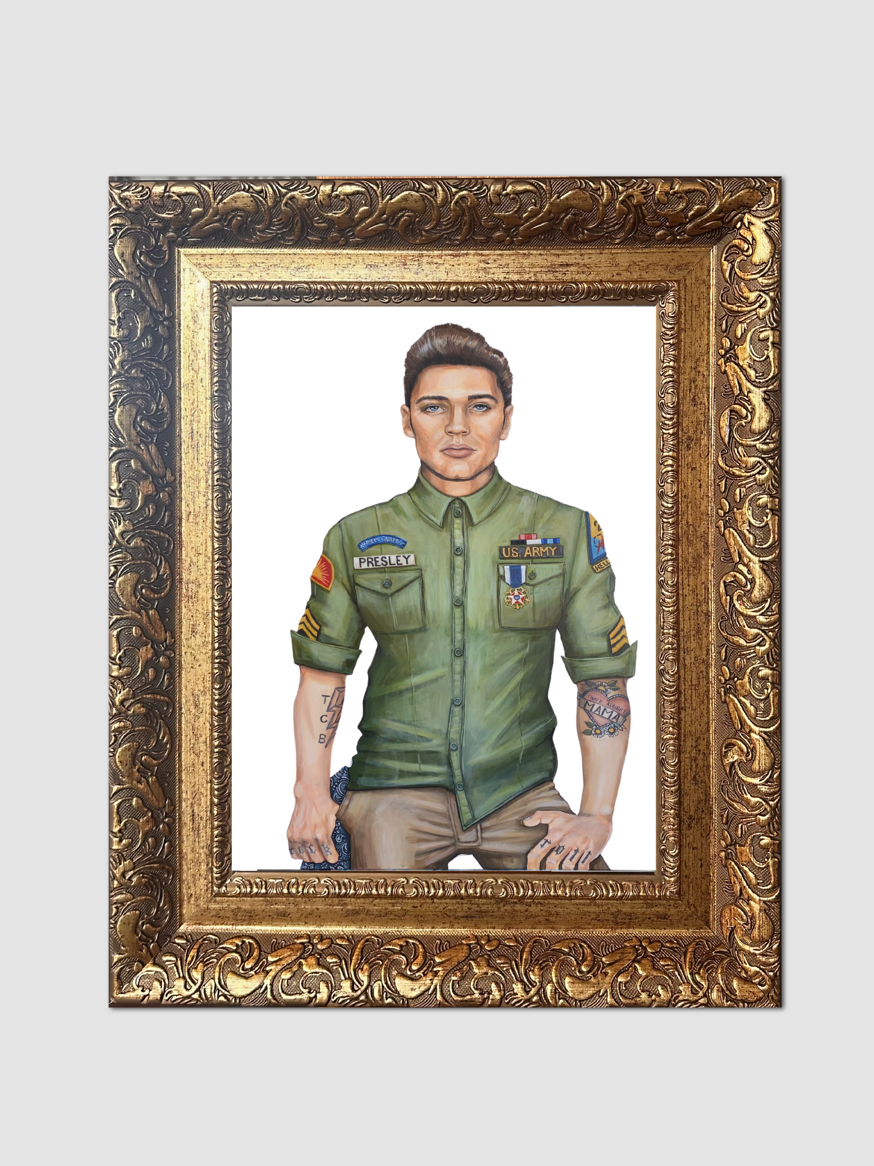 Elvis Has Returned Canvas Print