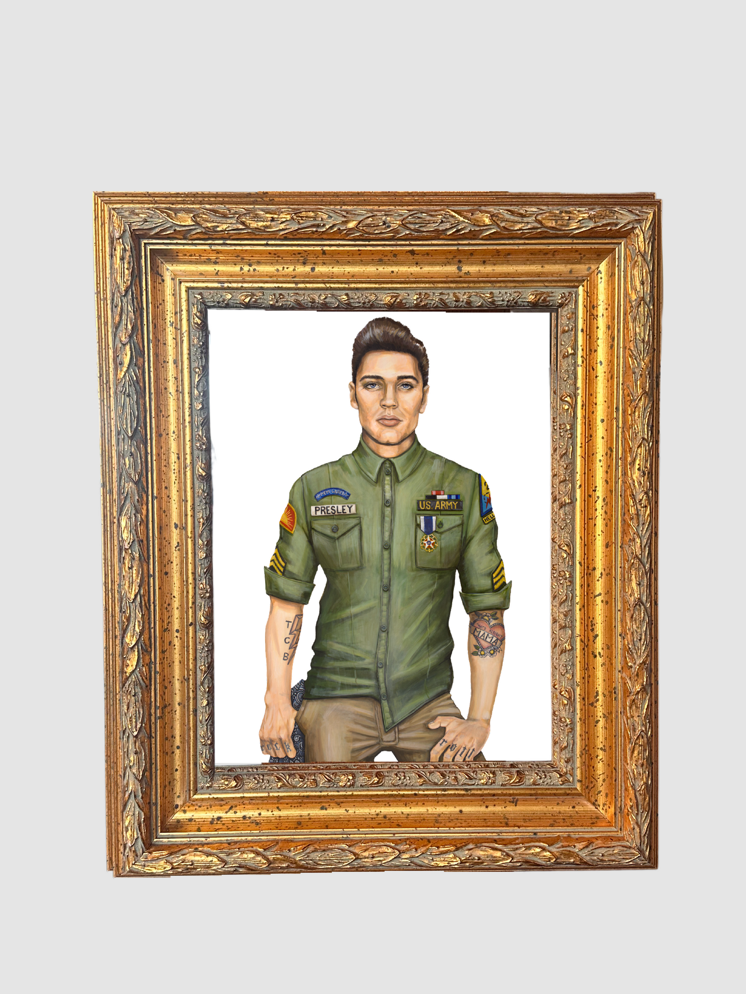 Elvis Has Returned Canvas Print