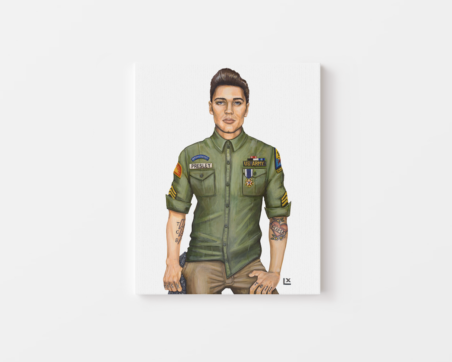 Elvis Has Returned Canvas Print