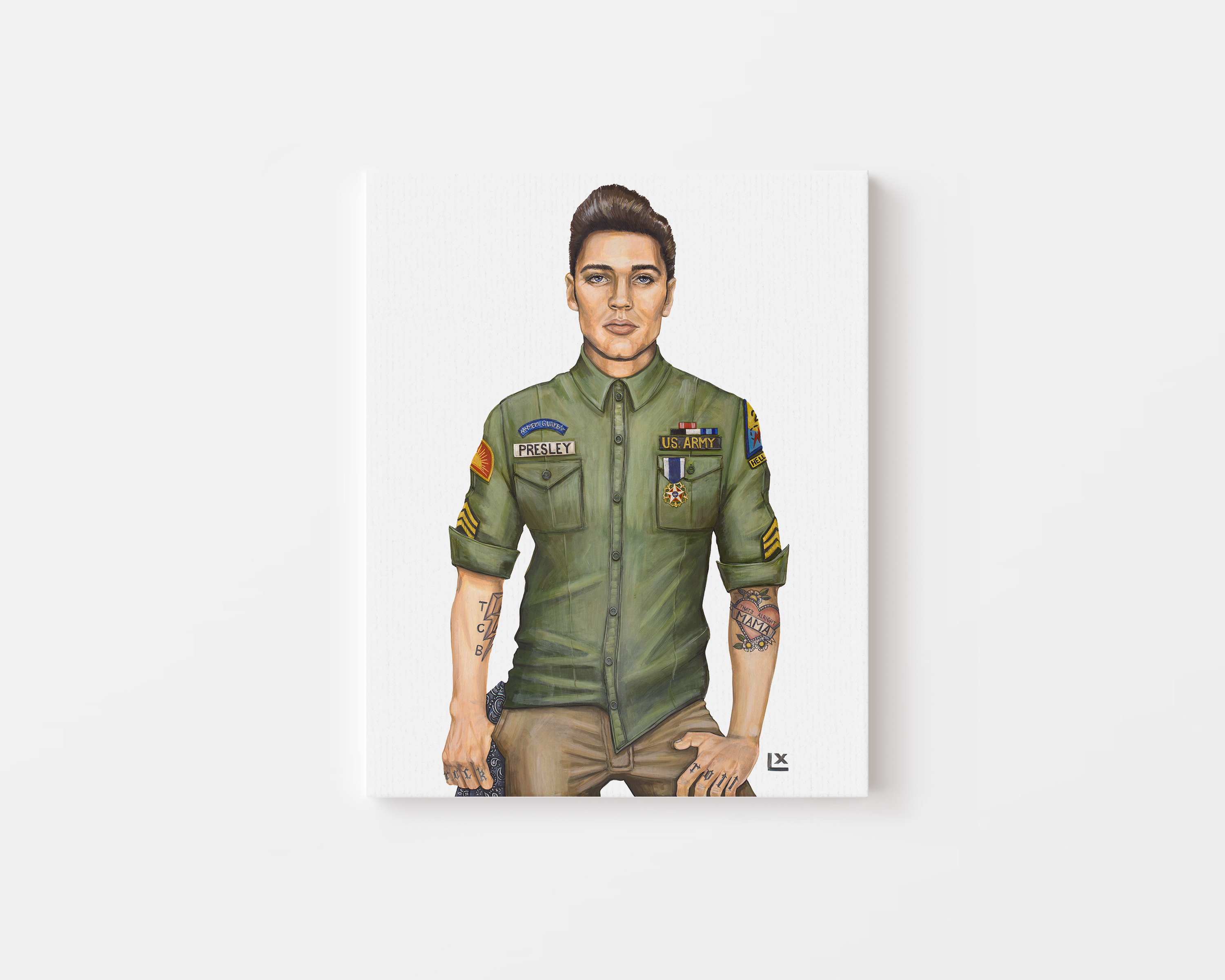 Elvis Has Returned Canvas Print