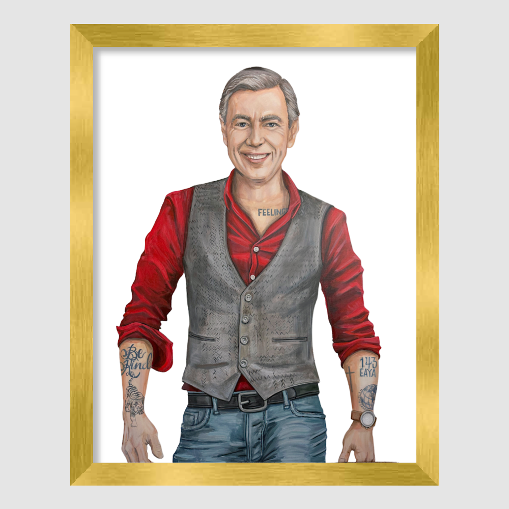 Mr. Rogers Paper Print