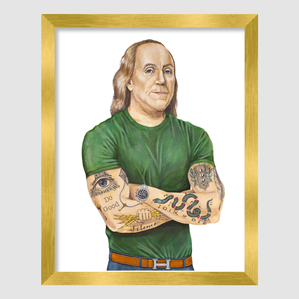 Buff Ben Paper Print