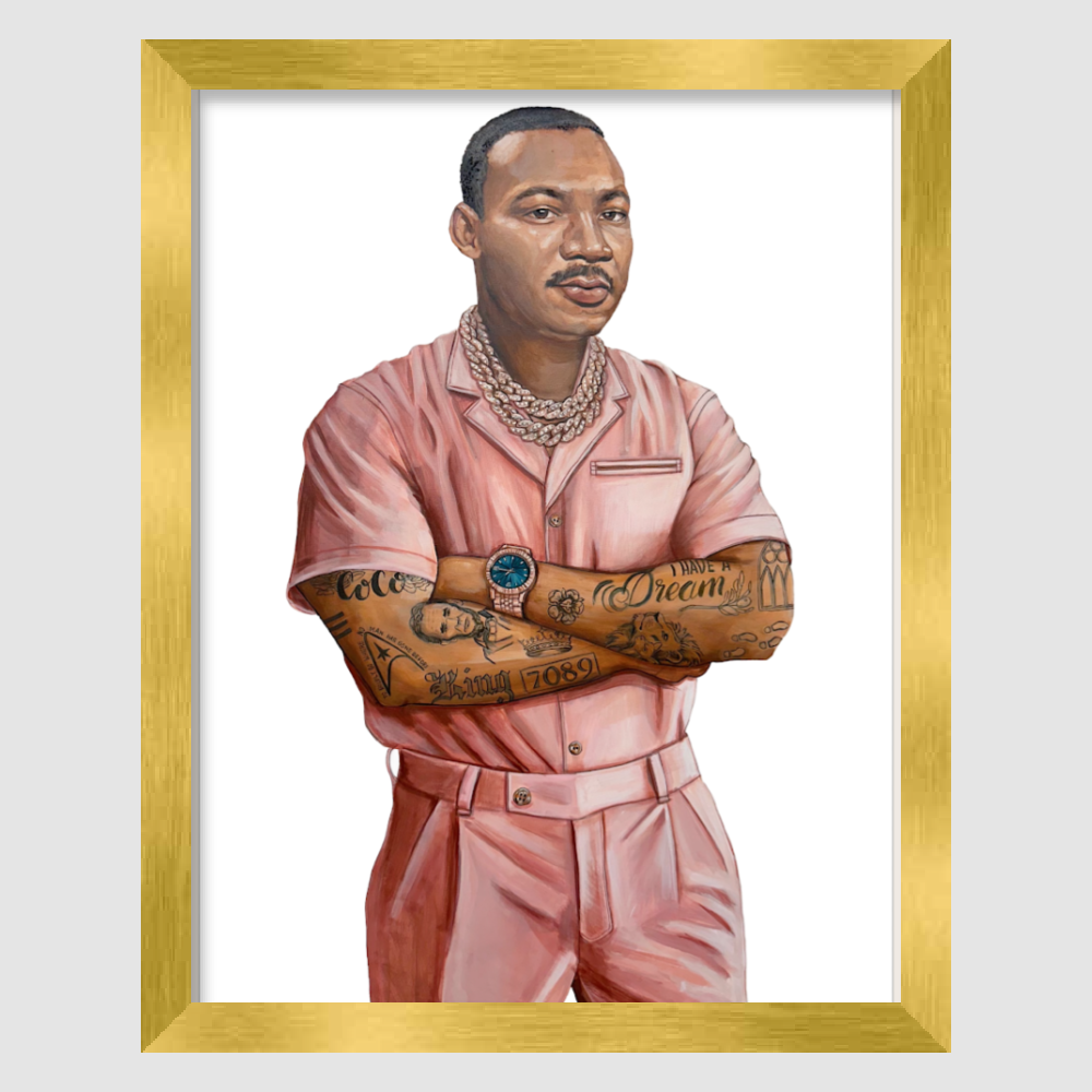 MLK Paper Print