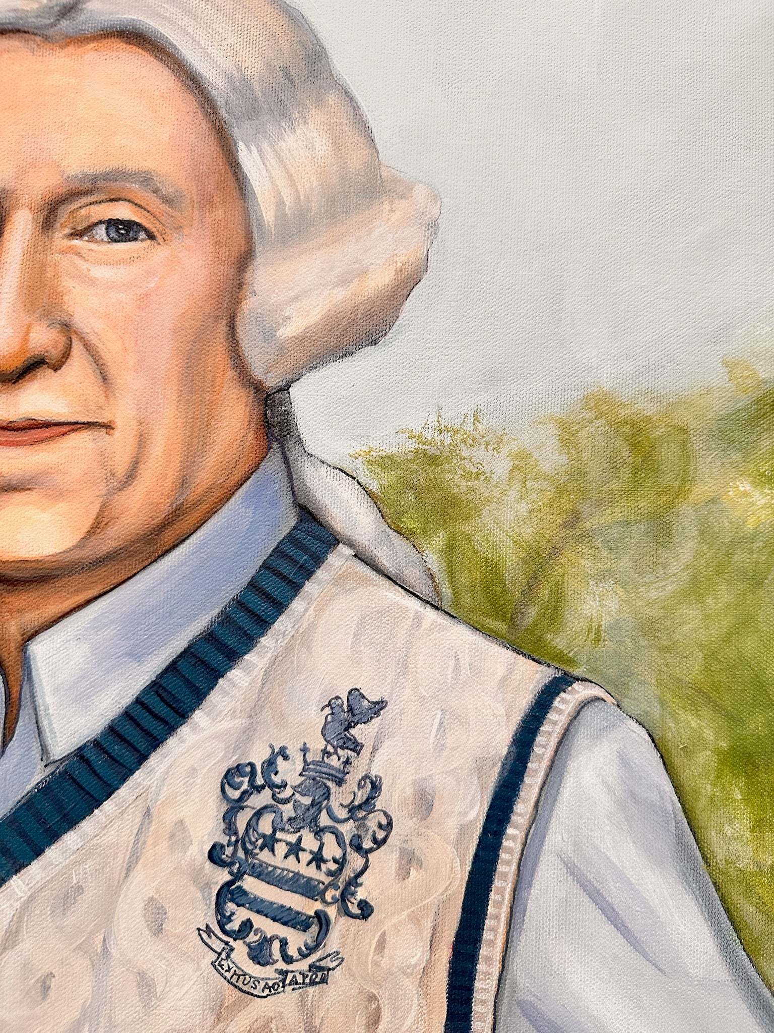 Forefathers Original Acrylic on Canvas Painting
