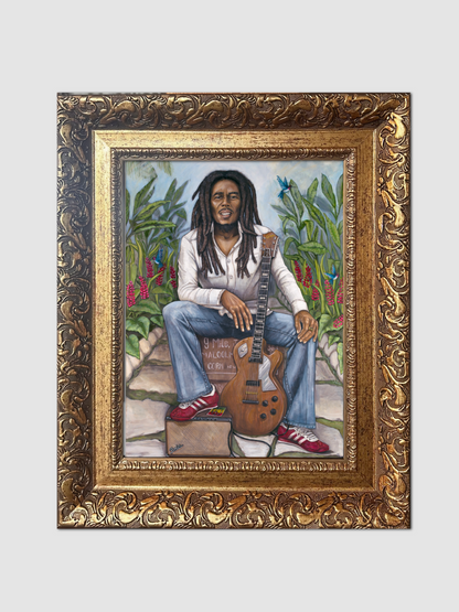 Bob Marley Paper Print