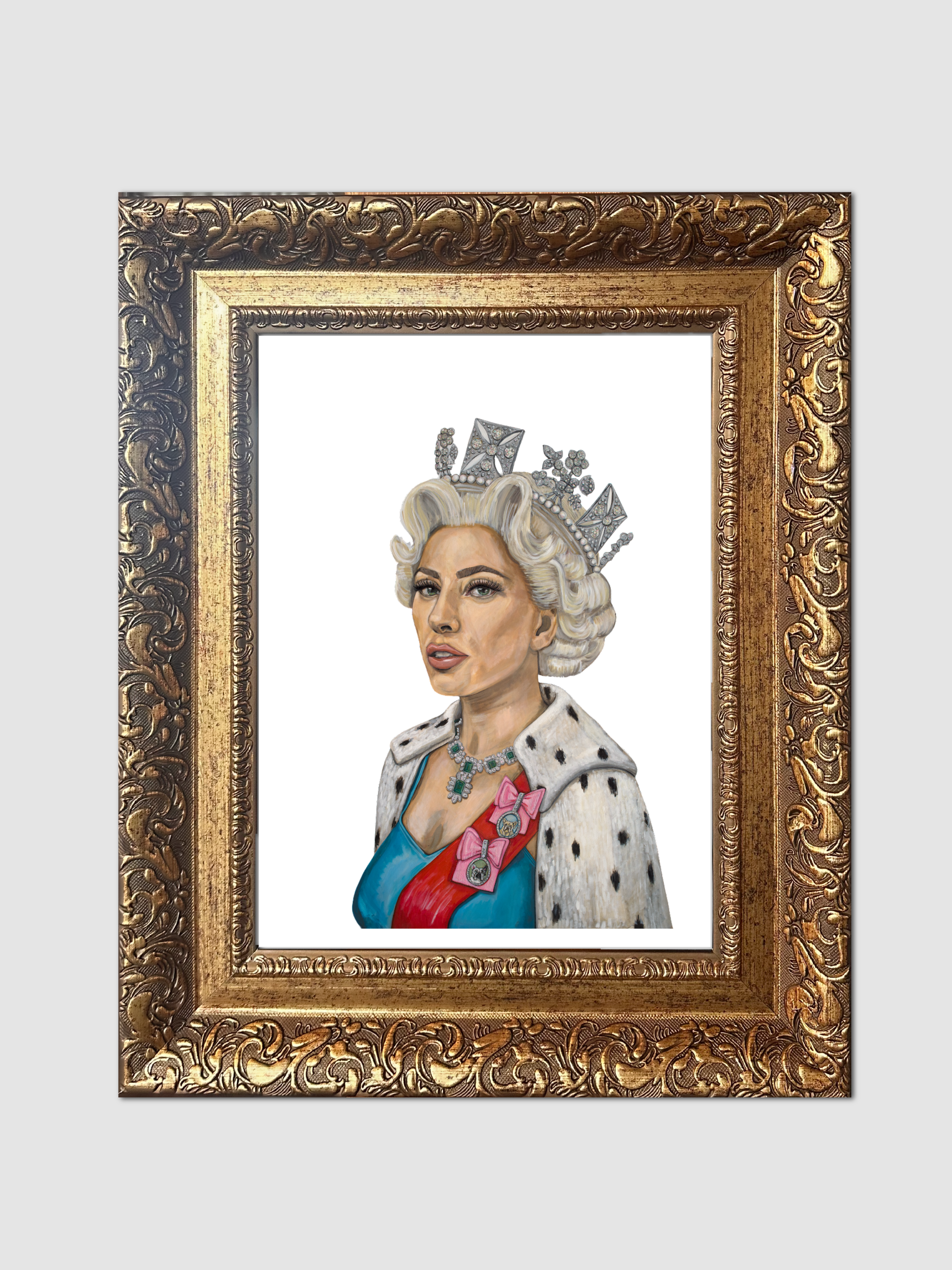 Monster Majesty Paper Print