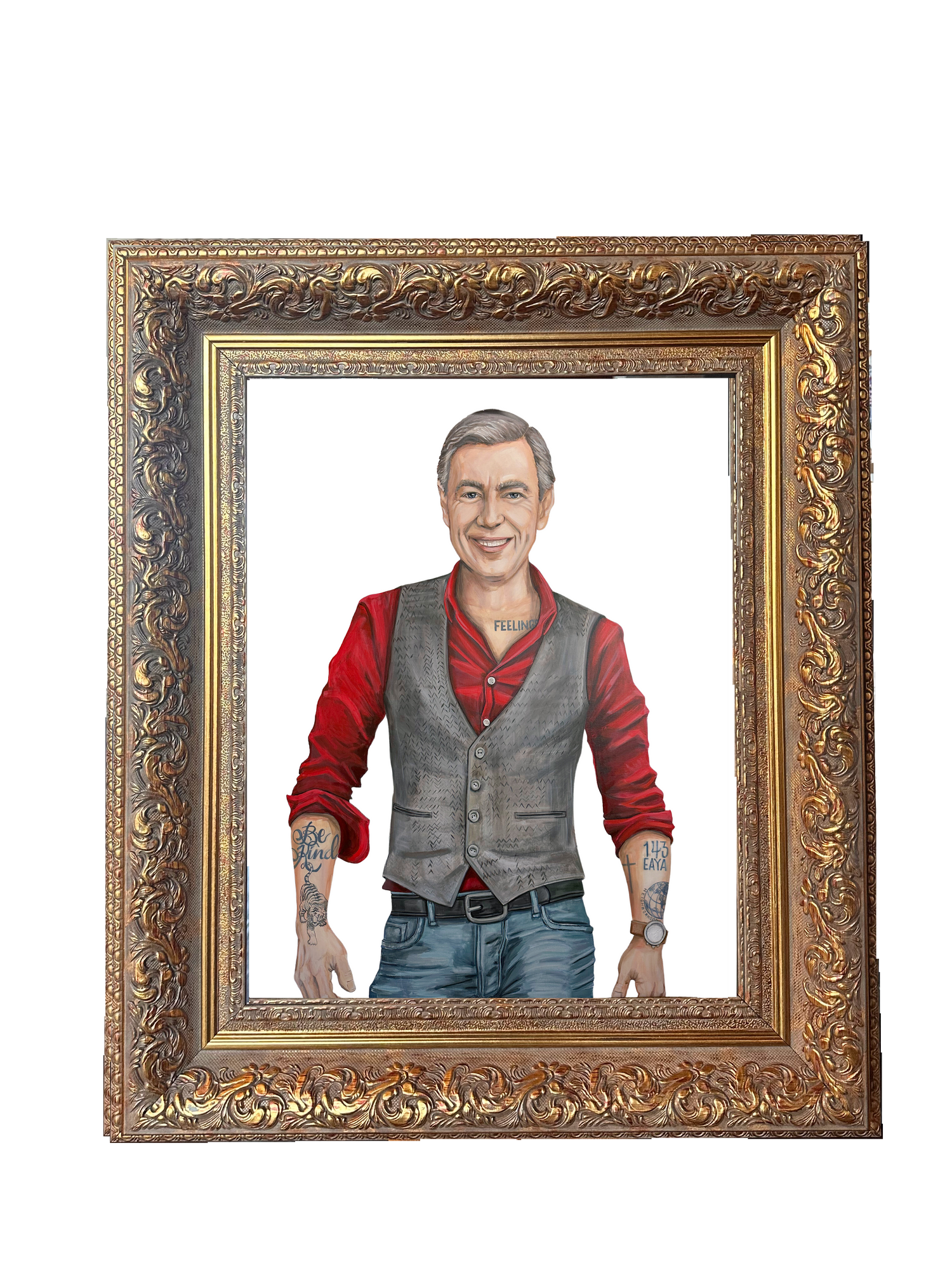Mr. Rogers Paper Print