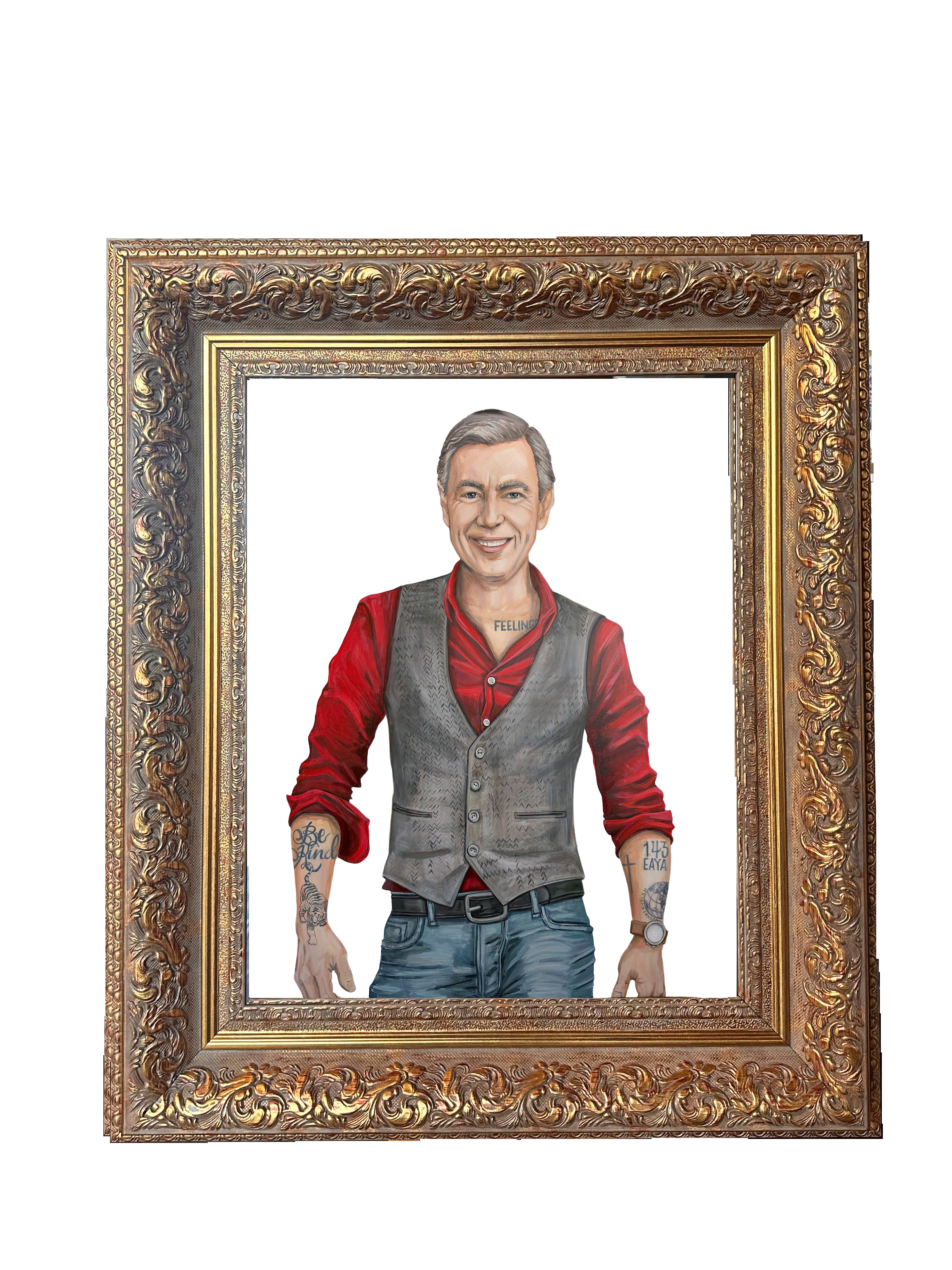 Mr. Rogers Paper Print