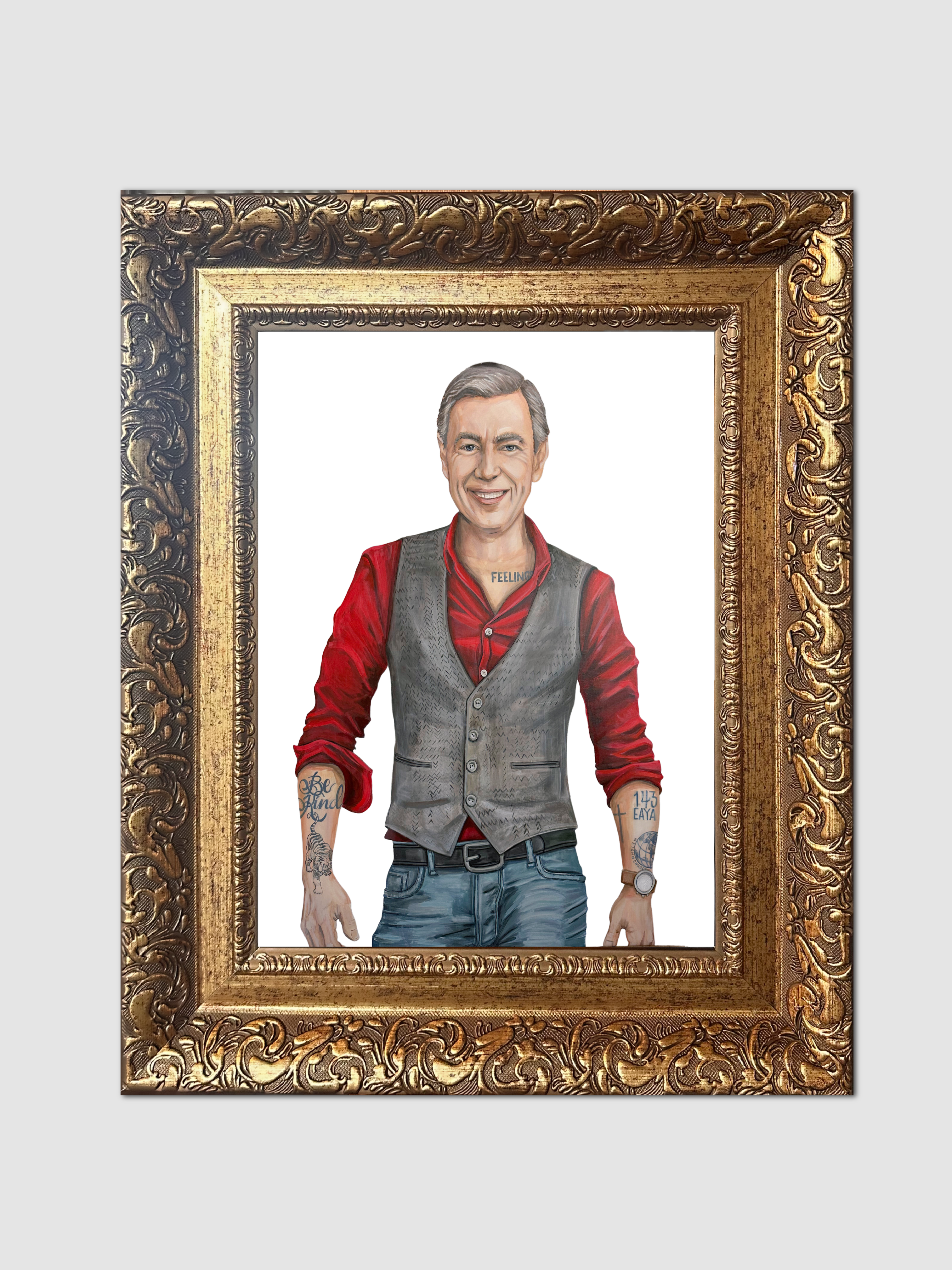 Mr. Rogers Paper Print