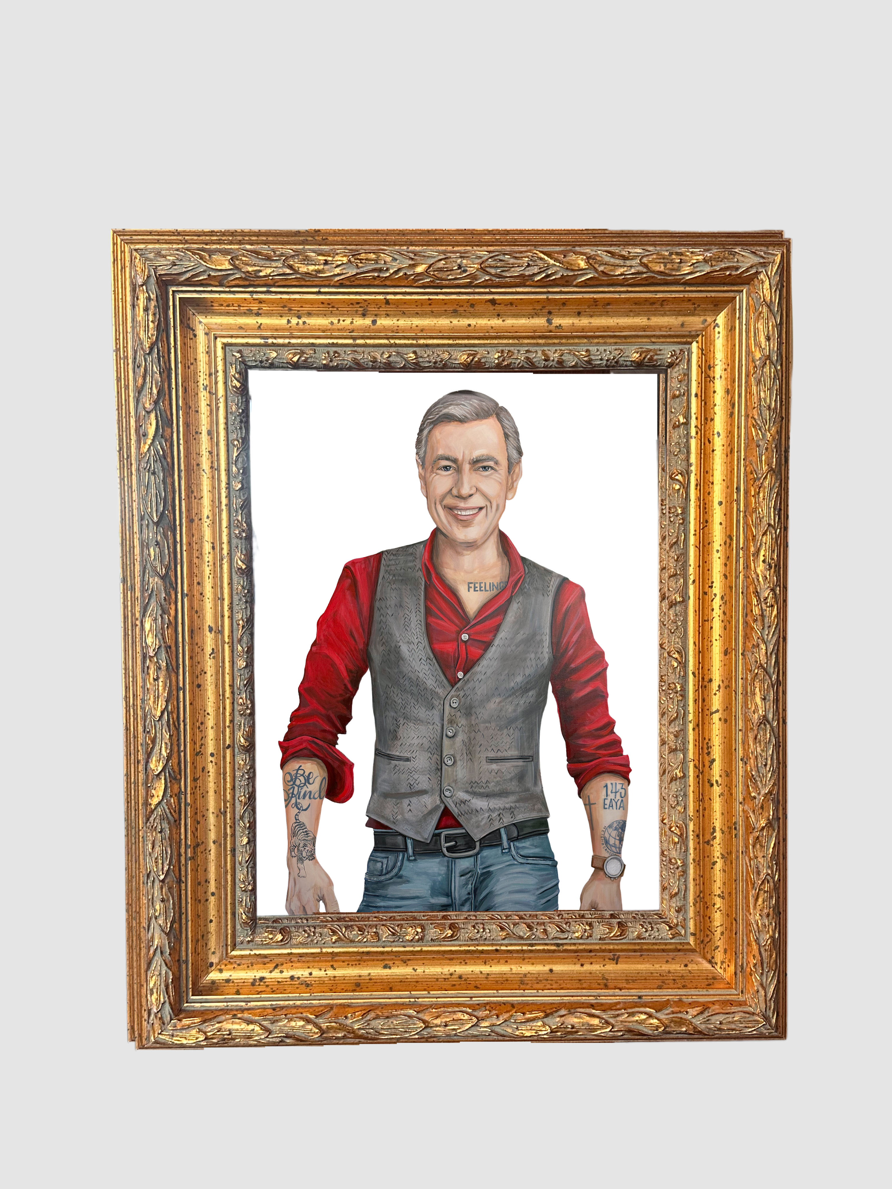 Mr. Rogers Paper Print