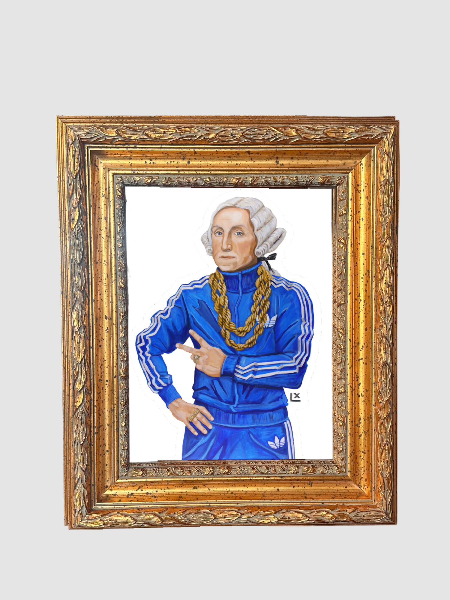 B Boi George Paper Print