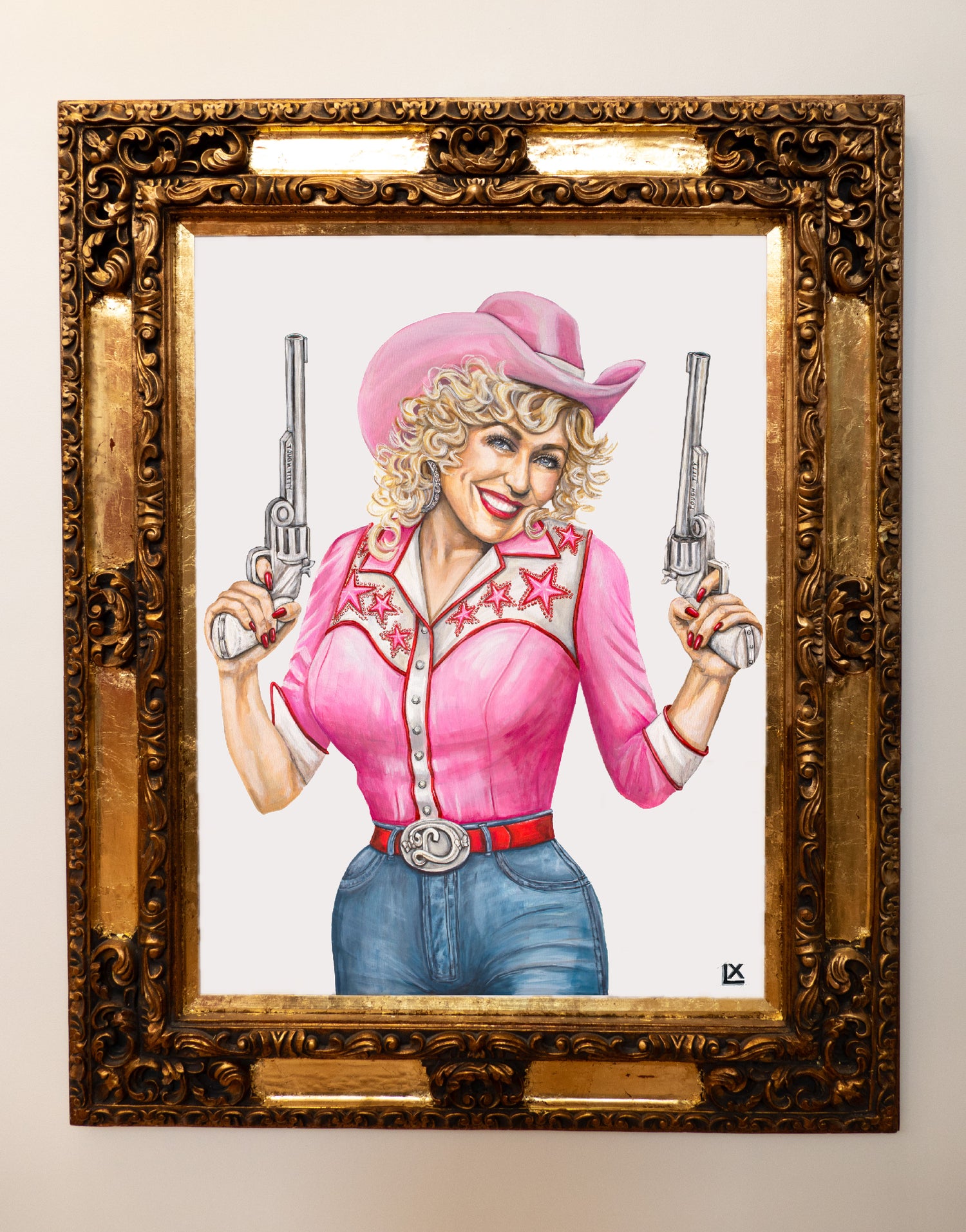 Tough Titty Original Acrylic on Canvas Painting