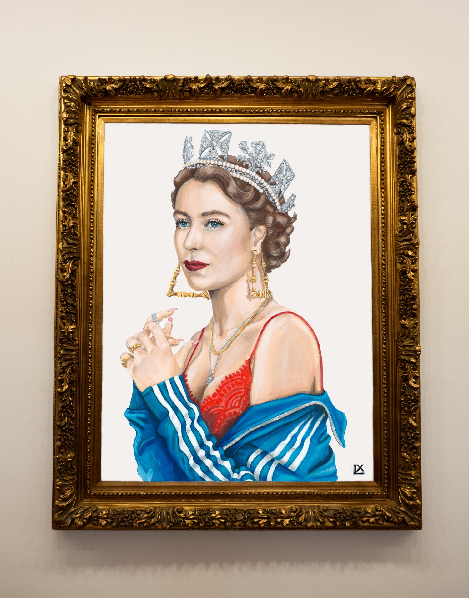 Lizzie Original Acrylic on Canvas Painting