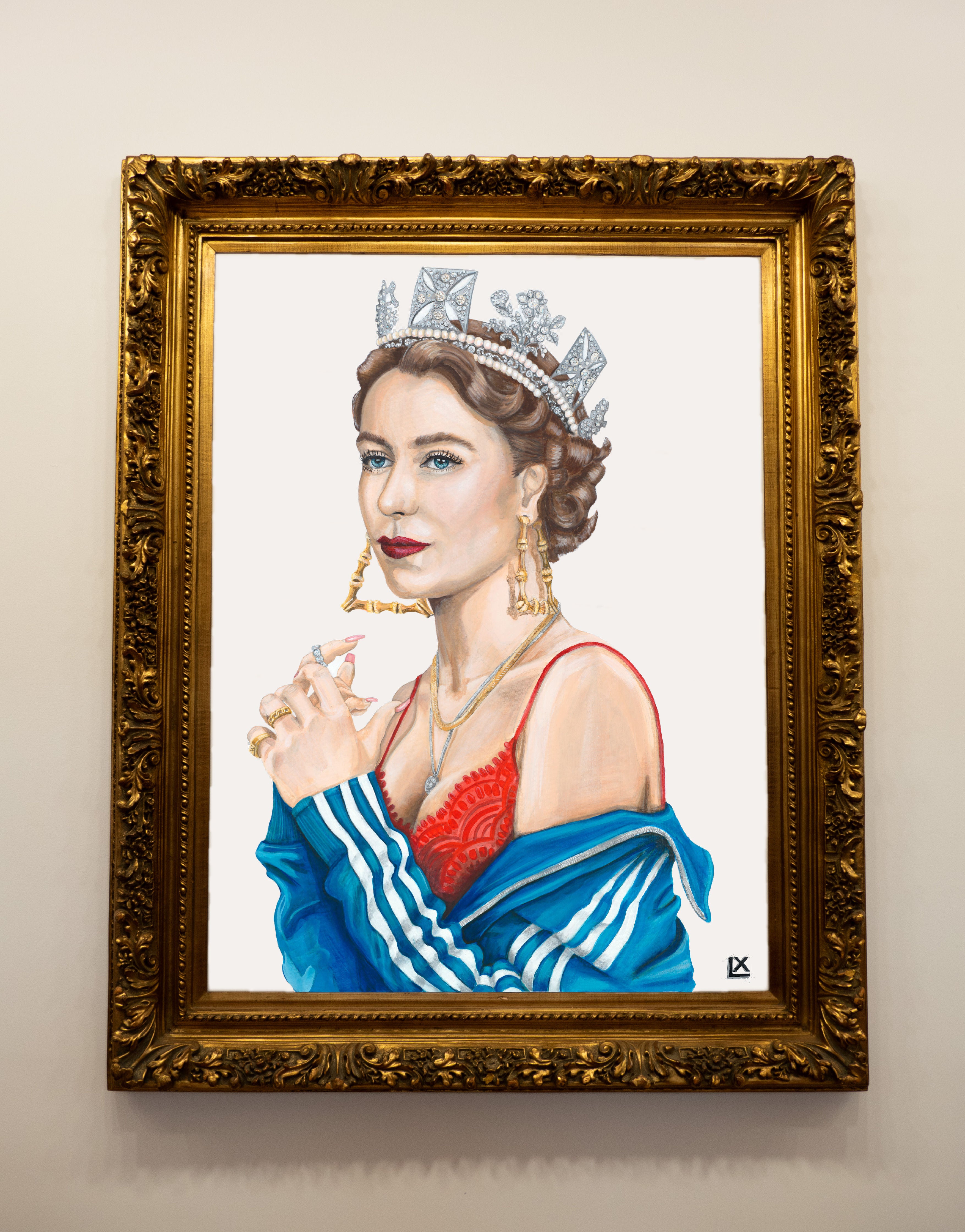 Lizzie Original Acrylic on Canvas Painting