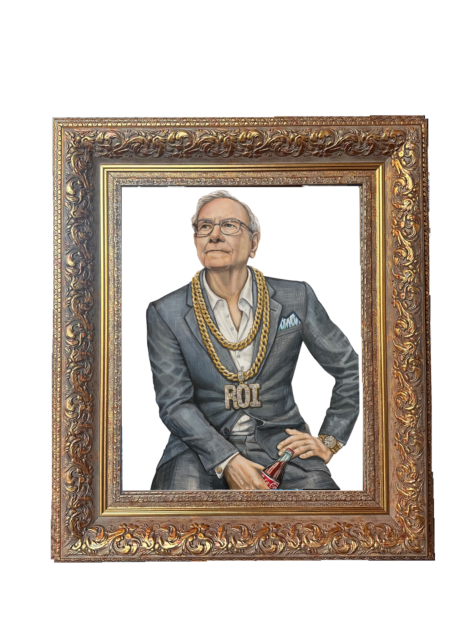 Warren ROI Paper Print