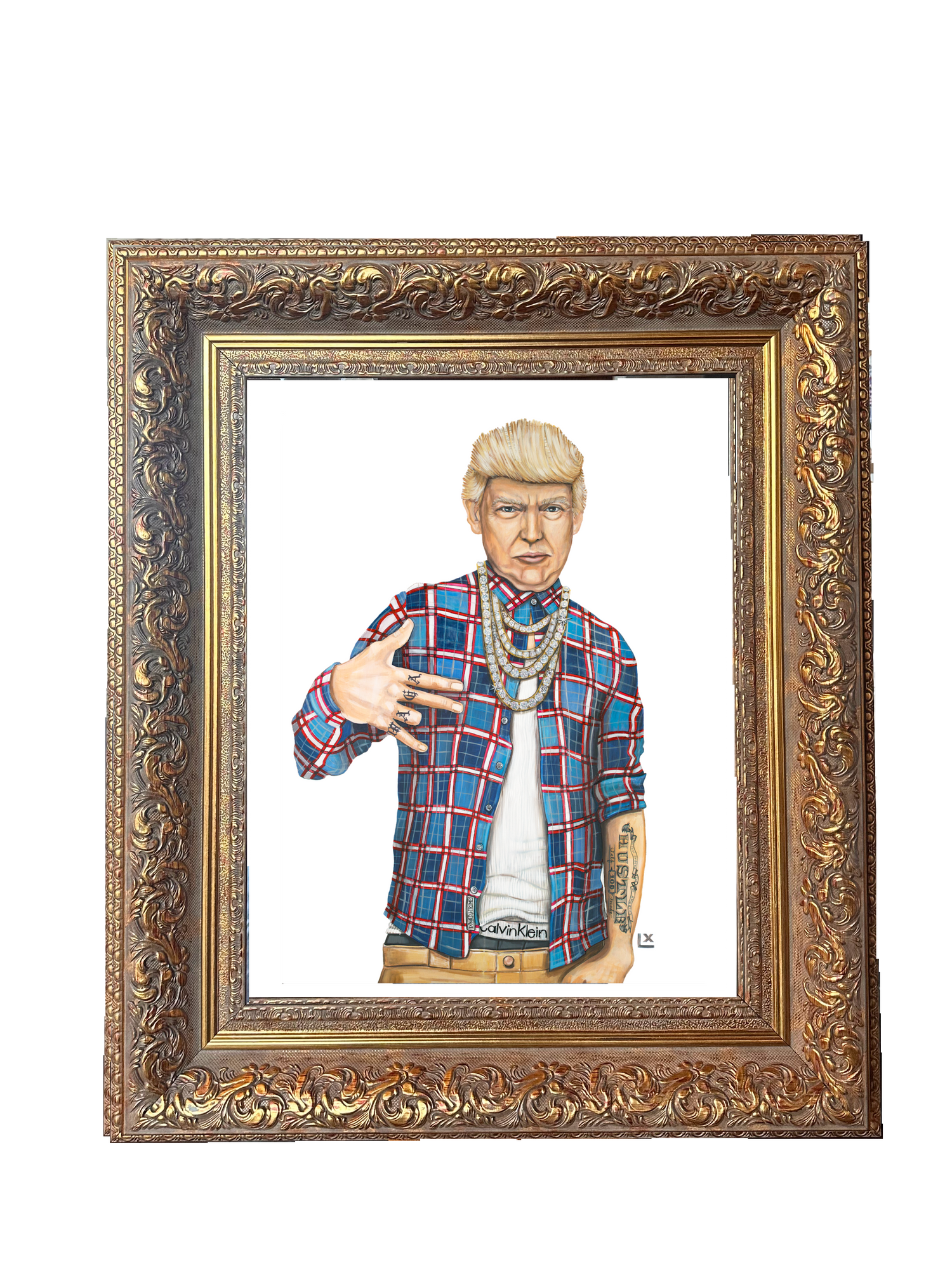 Trump Paper Print