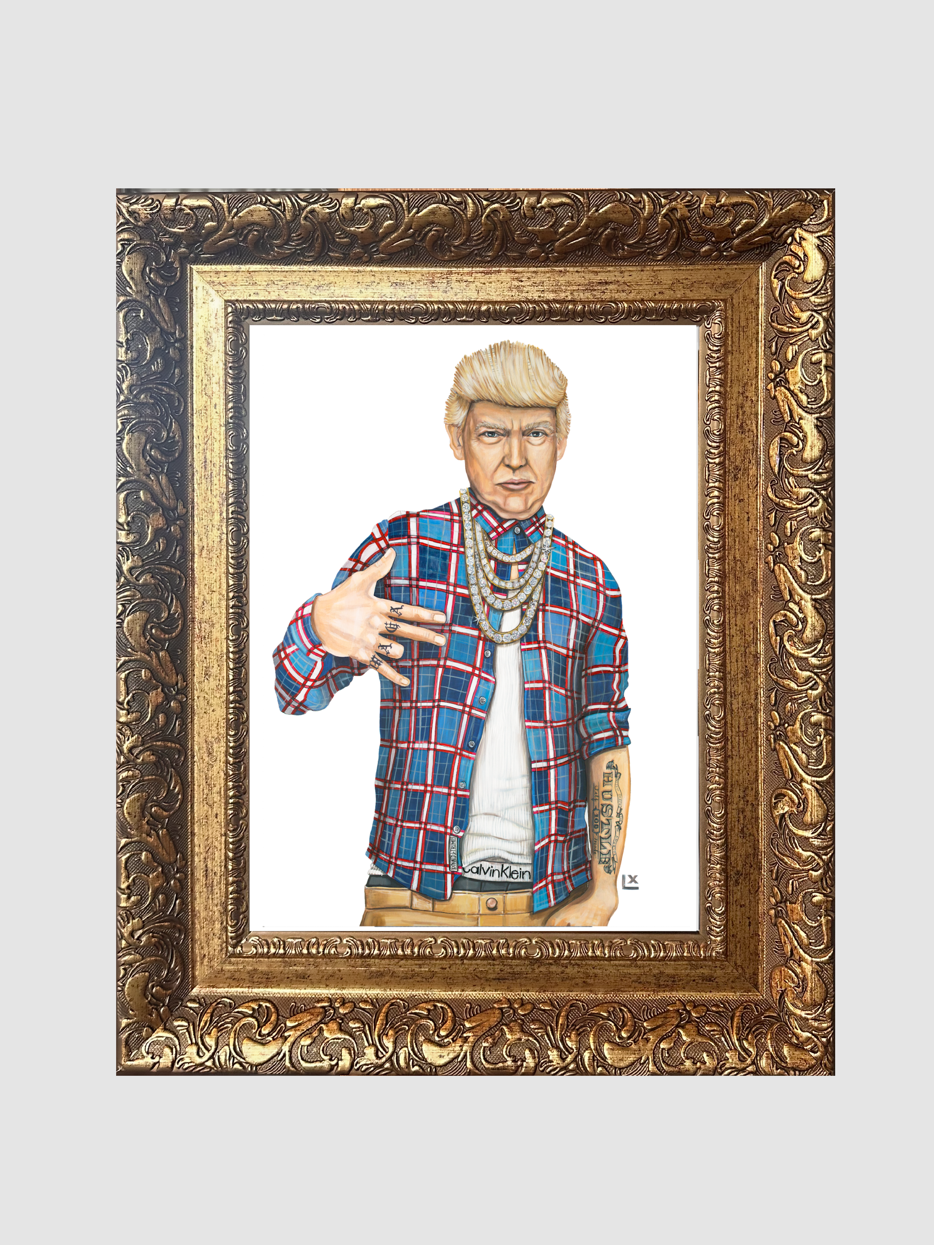 Trump Paper Print