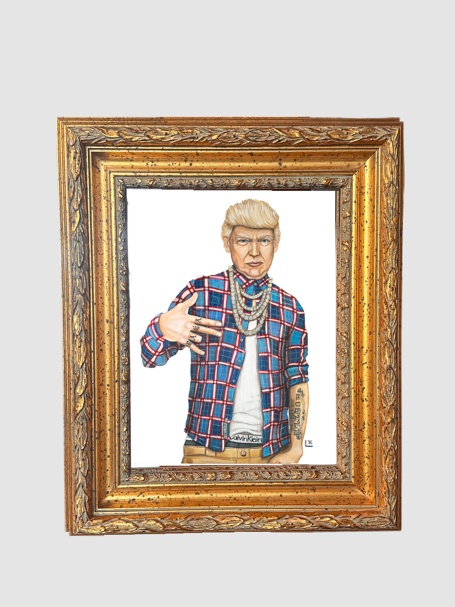 Trump Paper Print