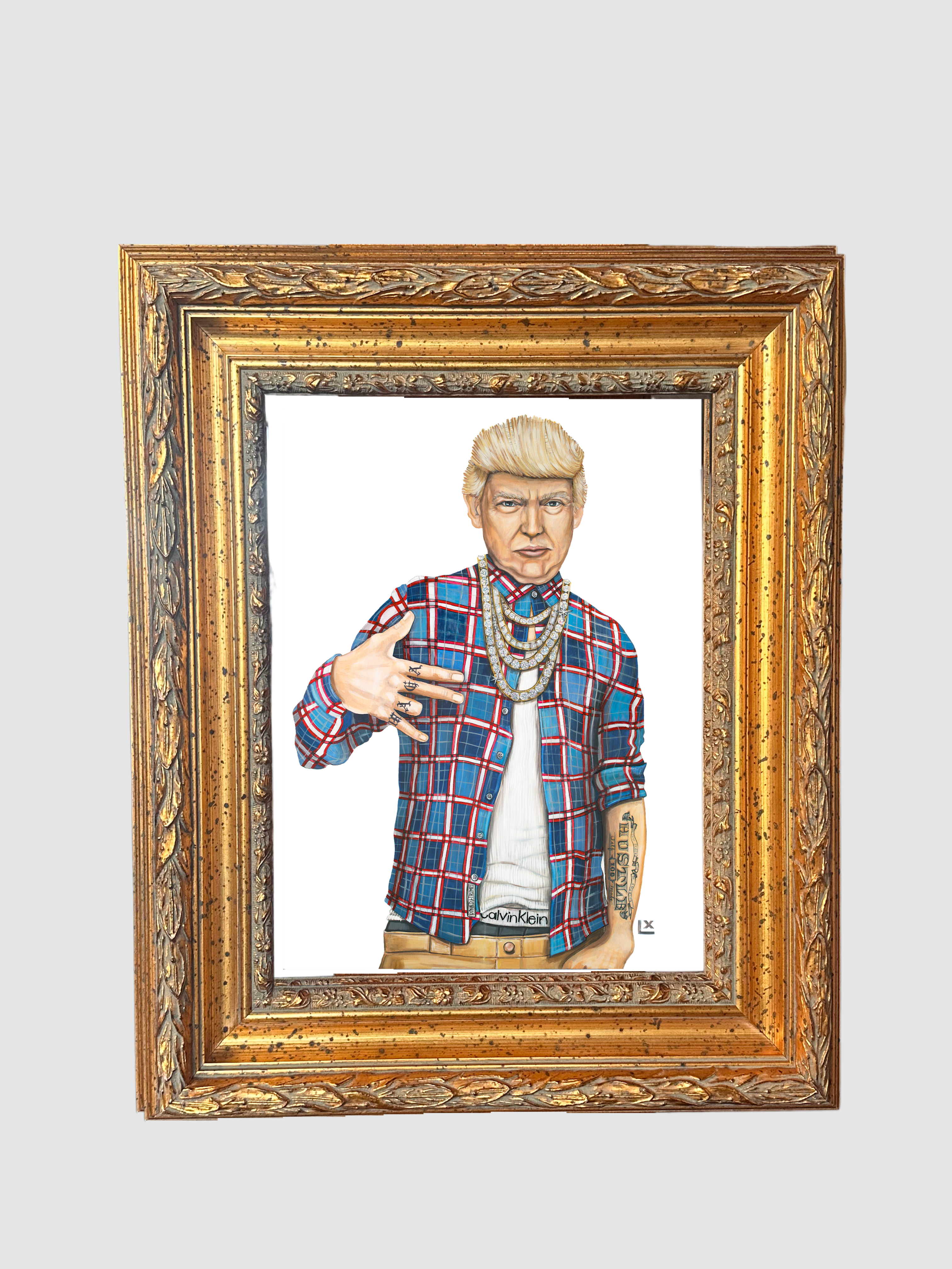 Trump Paper Print