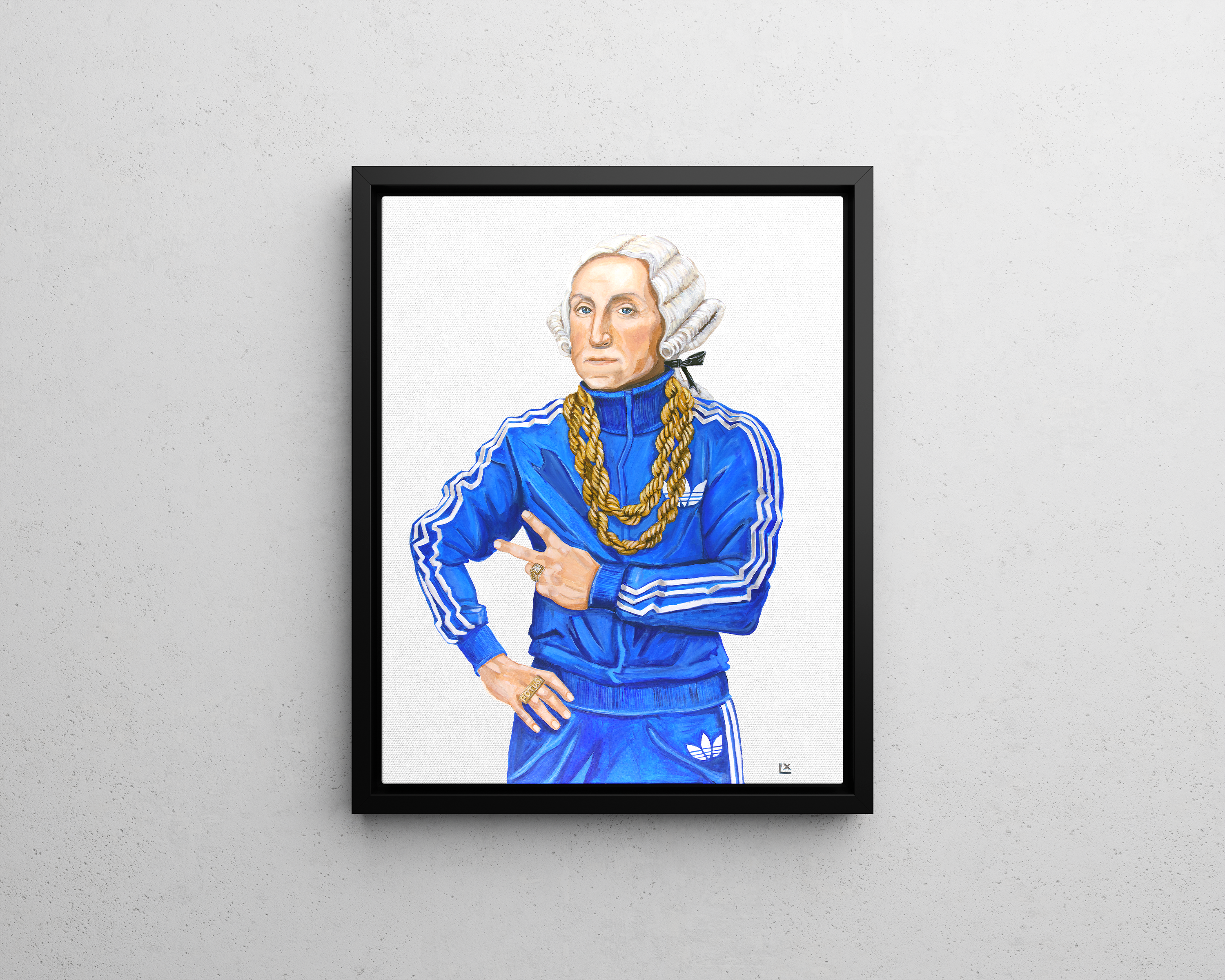 B Boi George Canvas Print