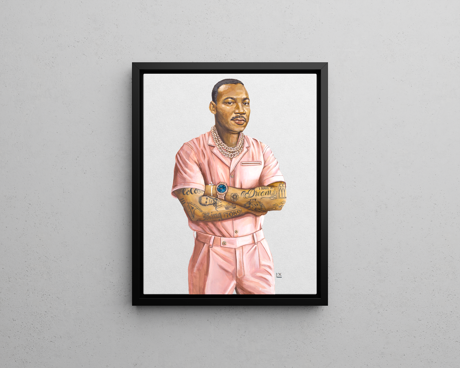 MLK Canvas Print