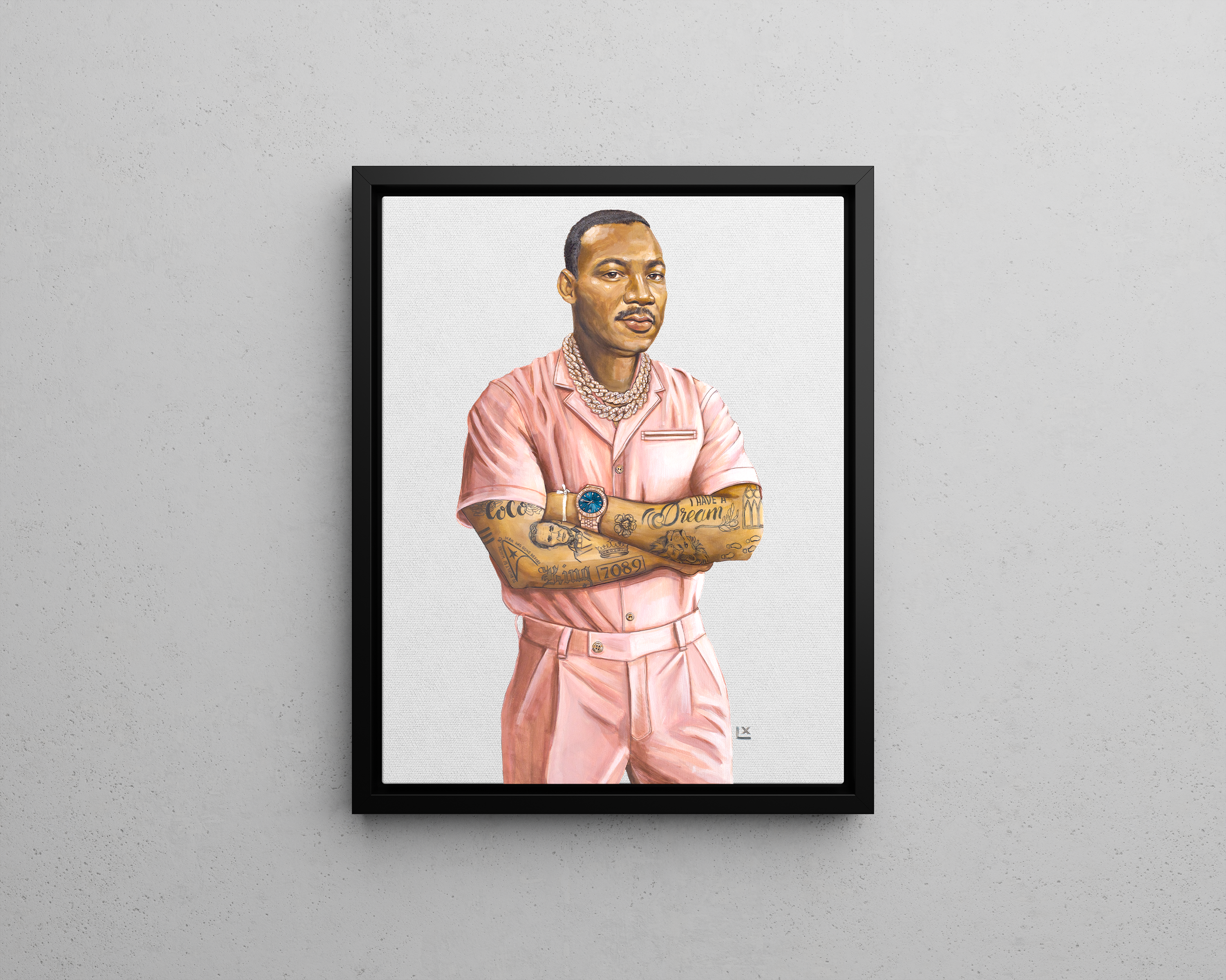 MLK Canvas Print