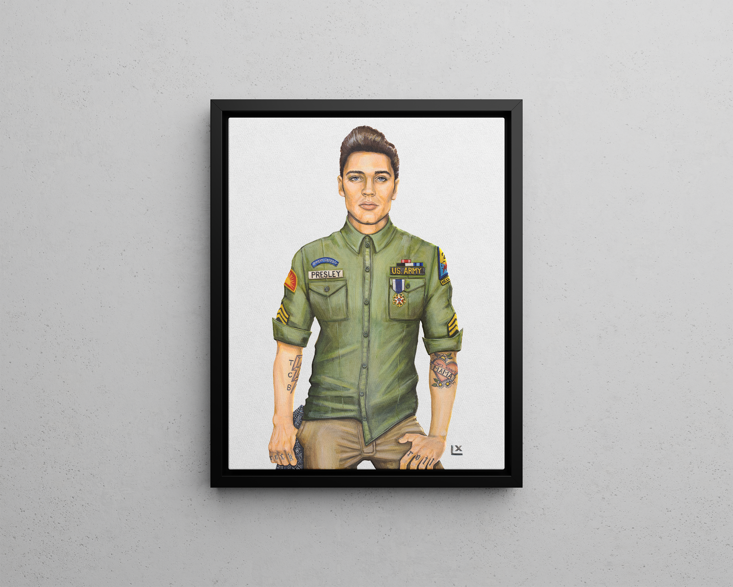Elvis Has Returned Canvas Print