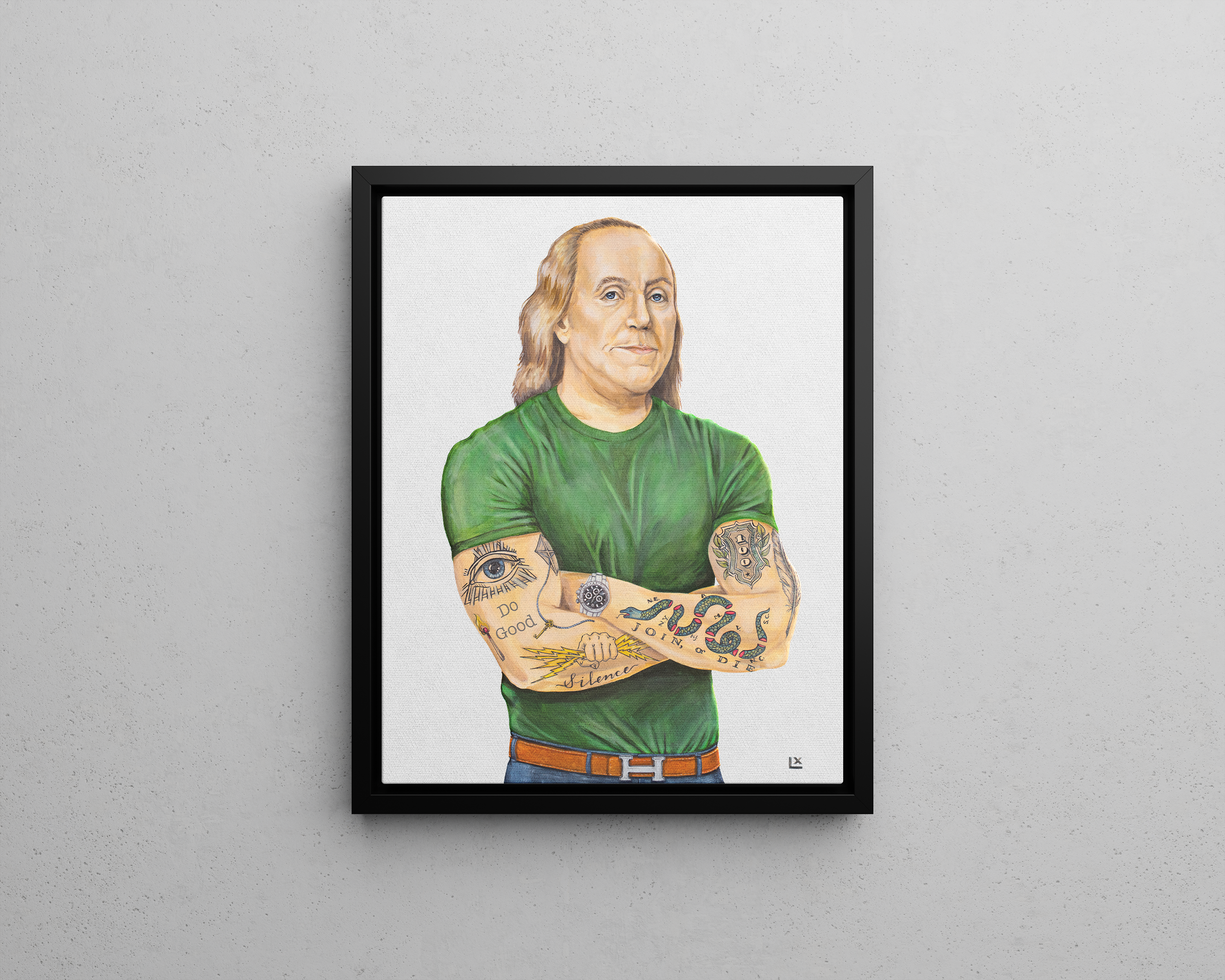 Buff Ben Canvas Print