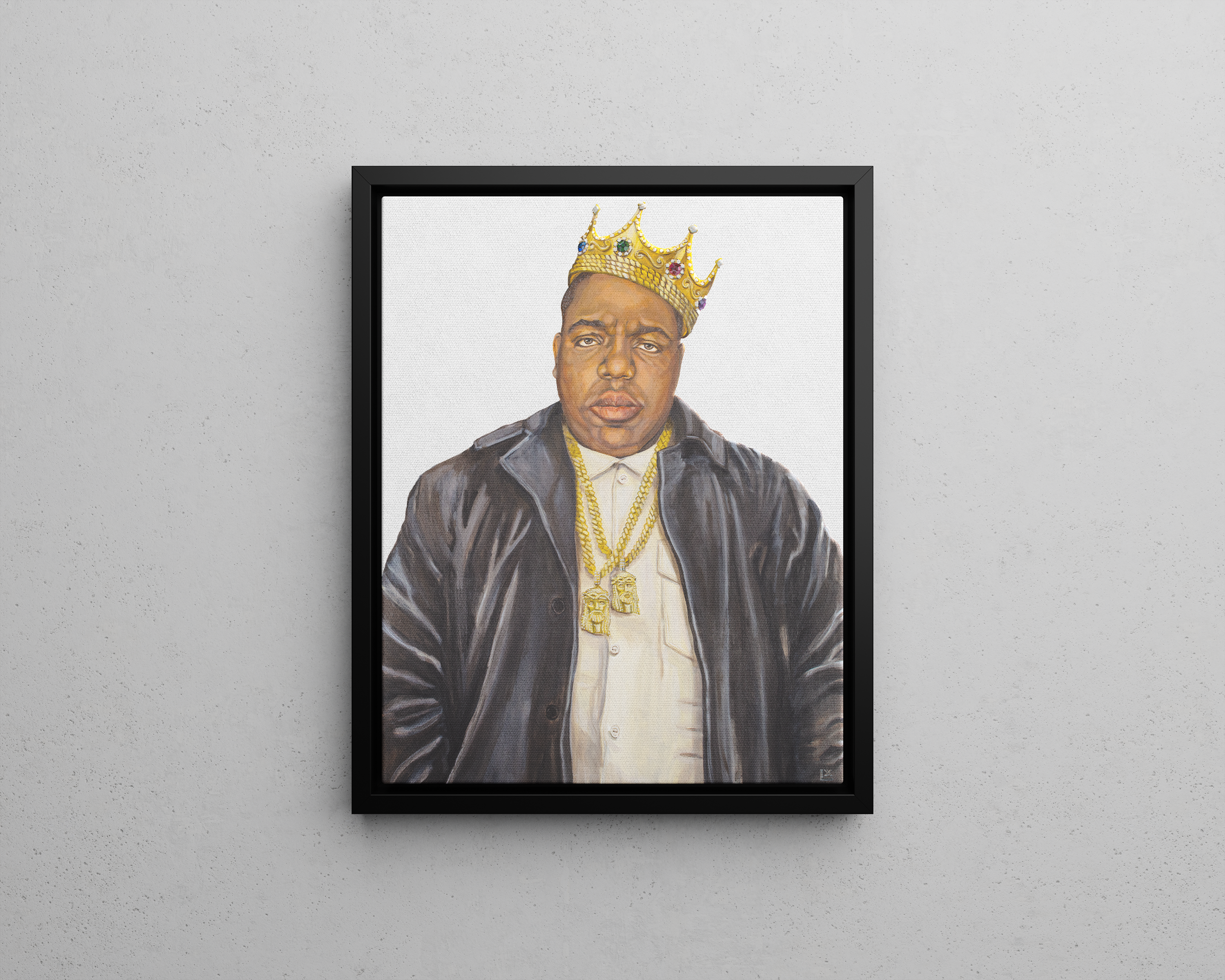 Biggie Canvas Print