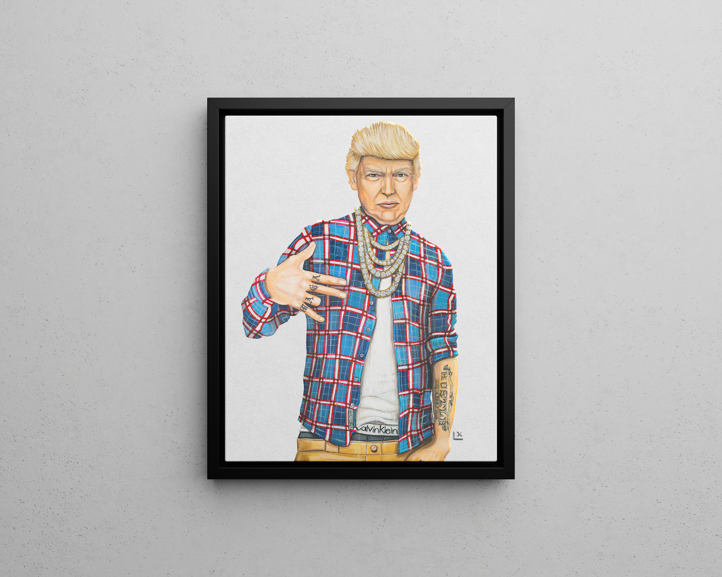 Trump Canvas Print